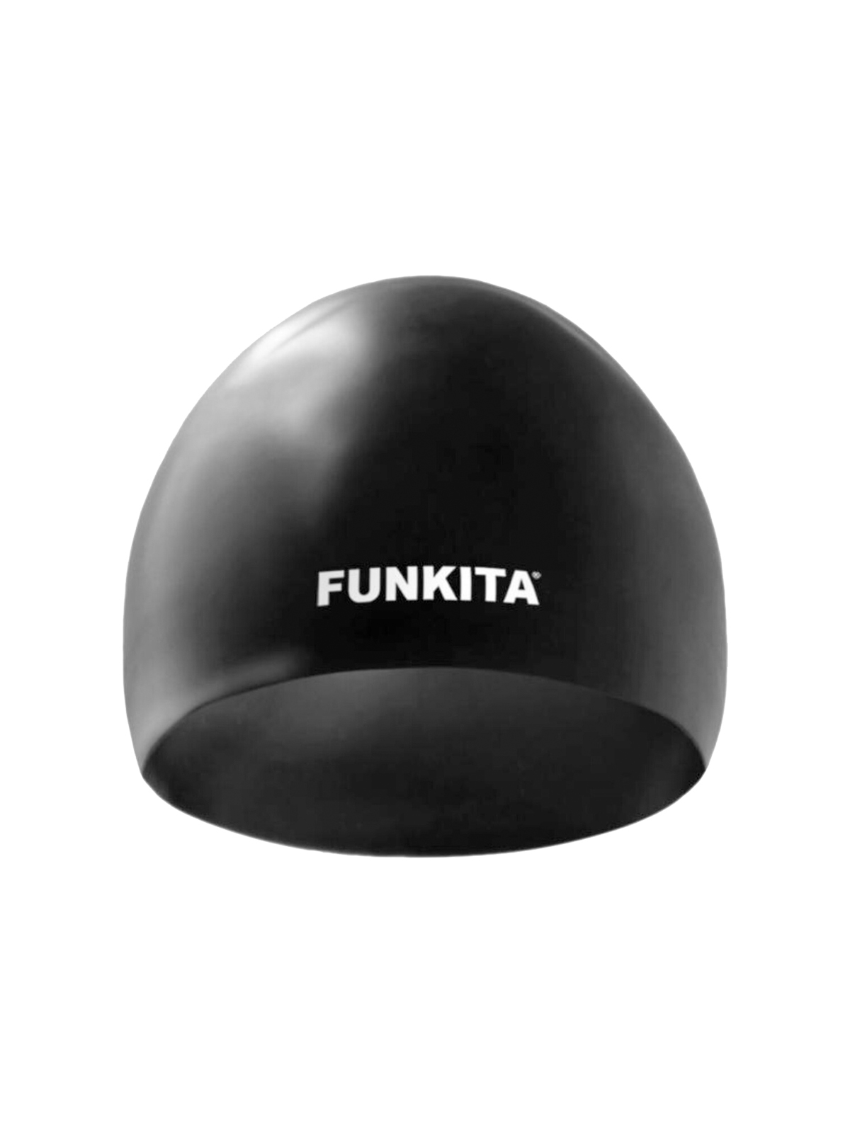 Funkita Dome Racing Swimming Cap Still Black – Yarış Bonesi