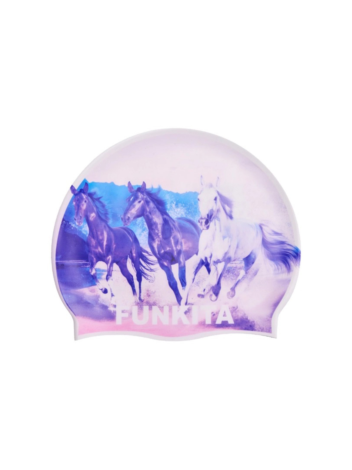 Funkita Silicone Swimming Cap Ride Time – Silikon Yüzme Bonesi
