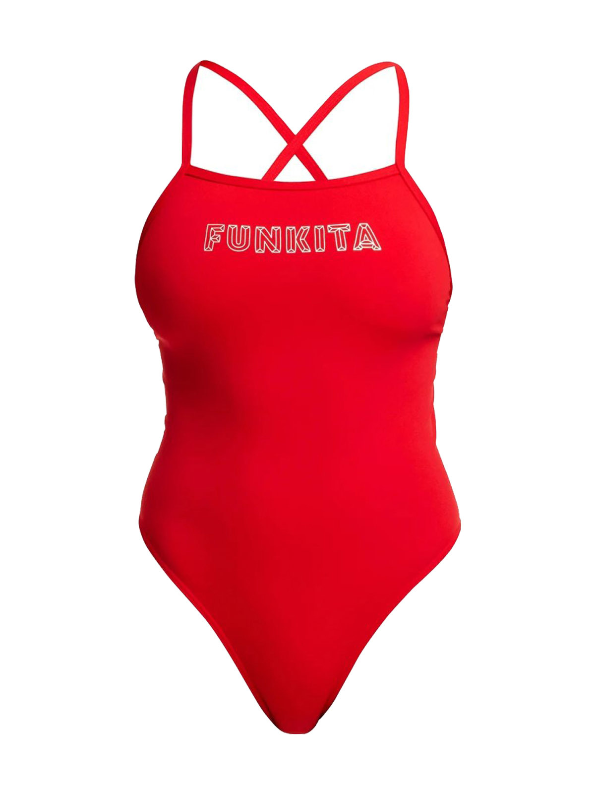 Funkita TMT Fire Kadın Antrenman Mayosu – Ayarlanabilir Askı Tasarımı & C-Infinity Klor Dayanımlı