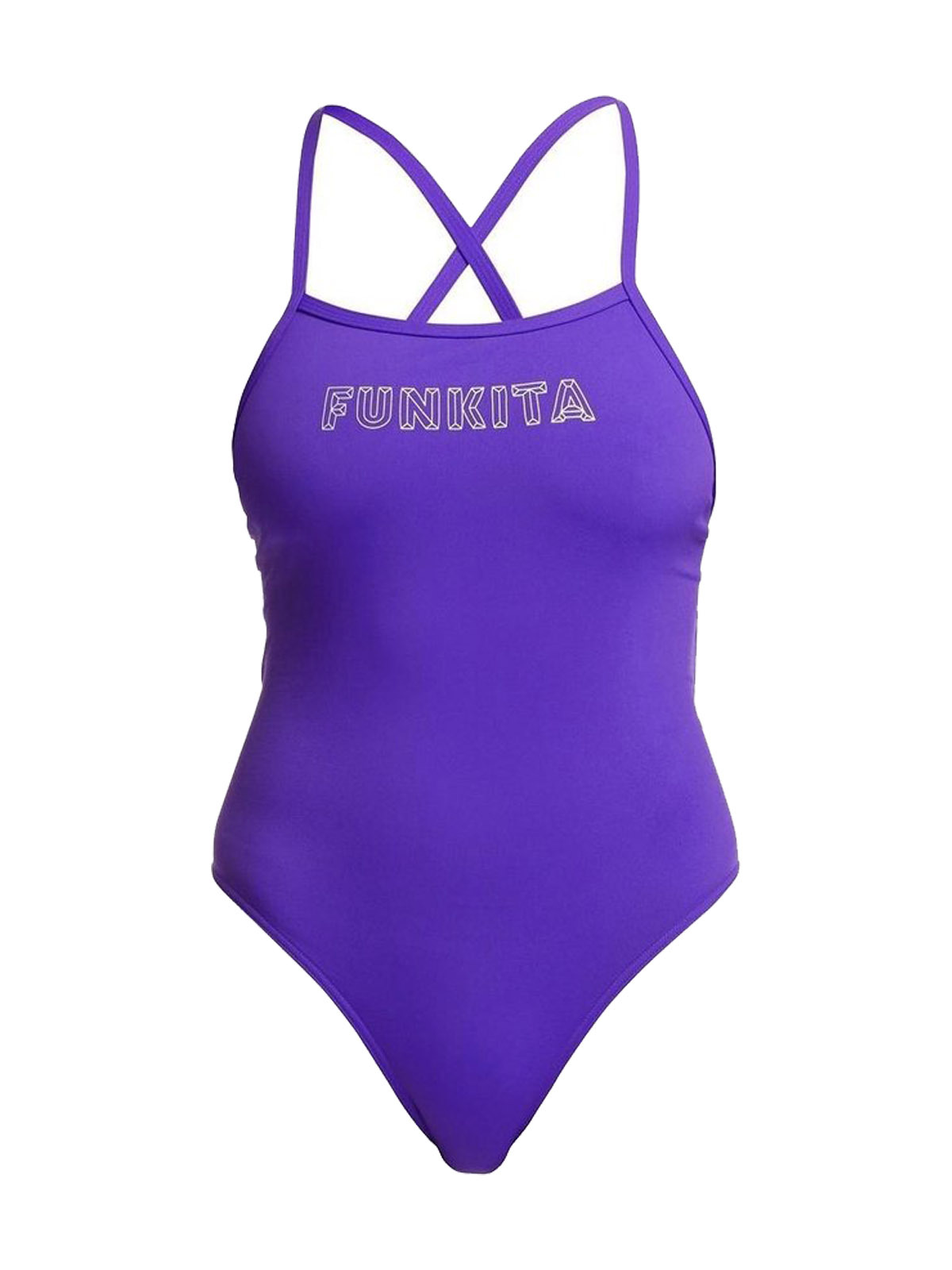 Funkita TMT Crush Kadın Antrenman Mayosu – Ayarlanabilir Askı Tasarımı & C-Infinity Klor Dayanımlı