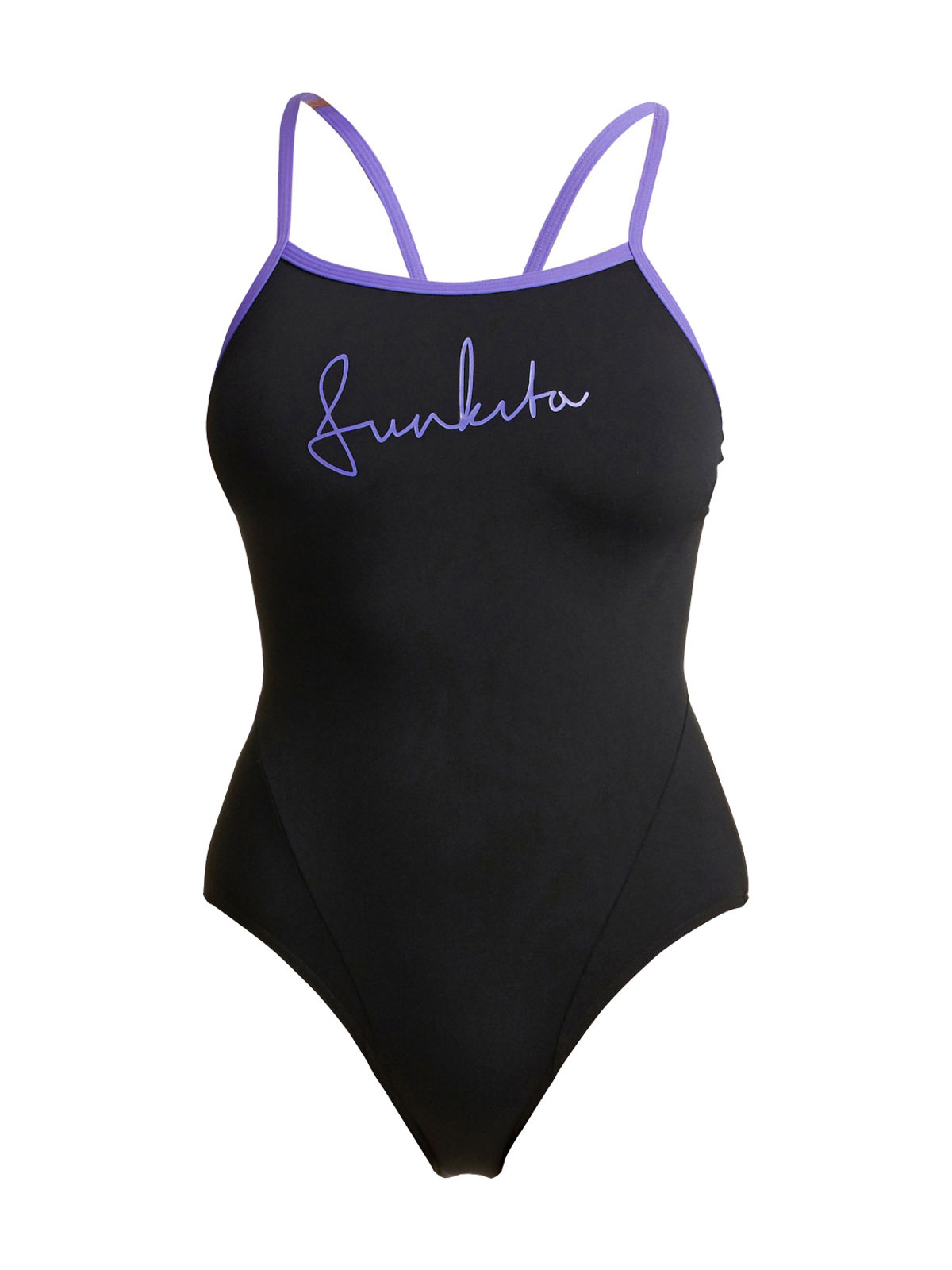 Funkita SS Night Mare Kadın Antrenman Mayosu – İnce Askı Tasarımı & C-Infinity Klor Dayanımlı