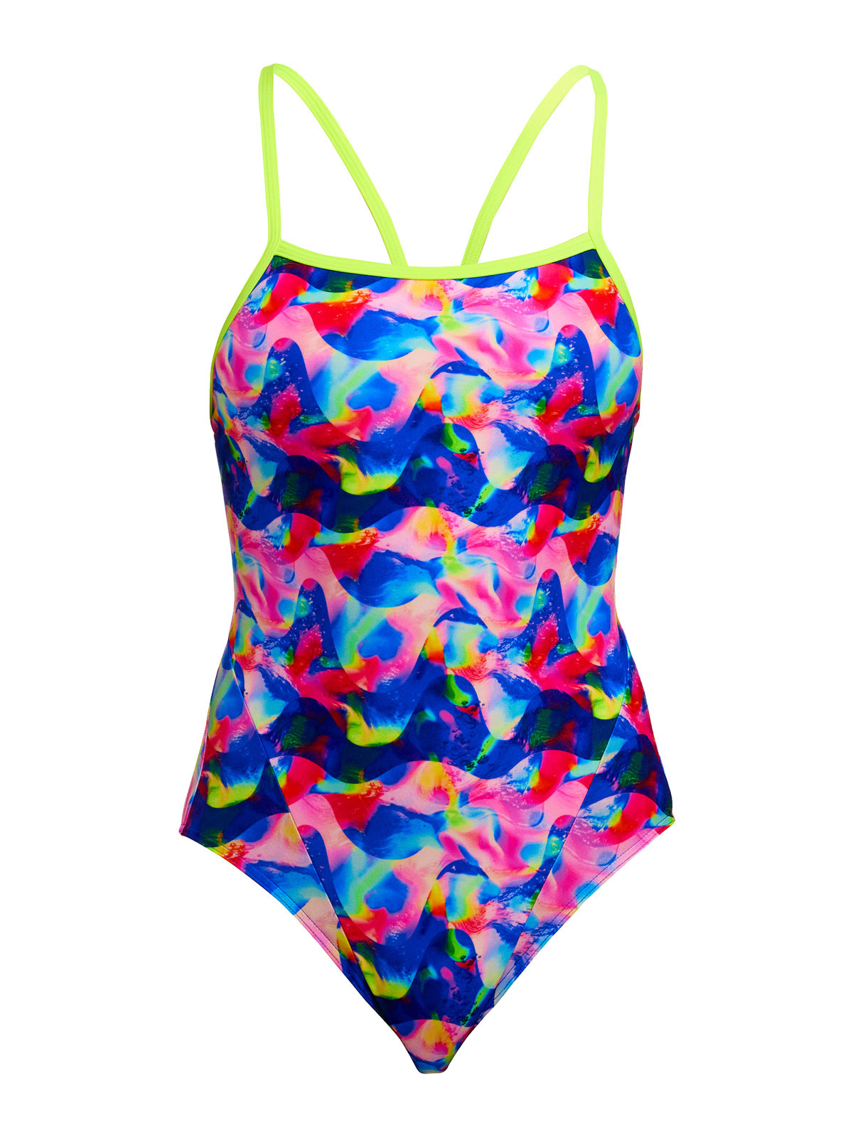 Funkita SS Wet Wave Kadın Antrenman Mayosu – C-Infinity Klor Dayanımlı