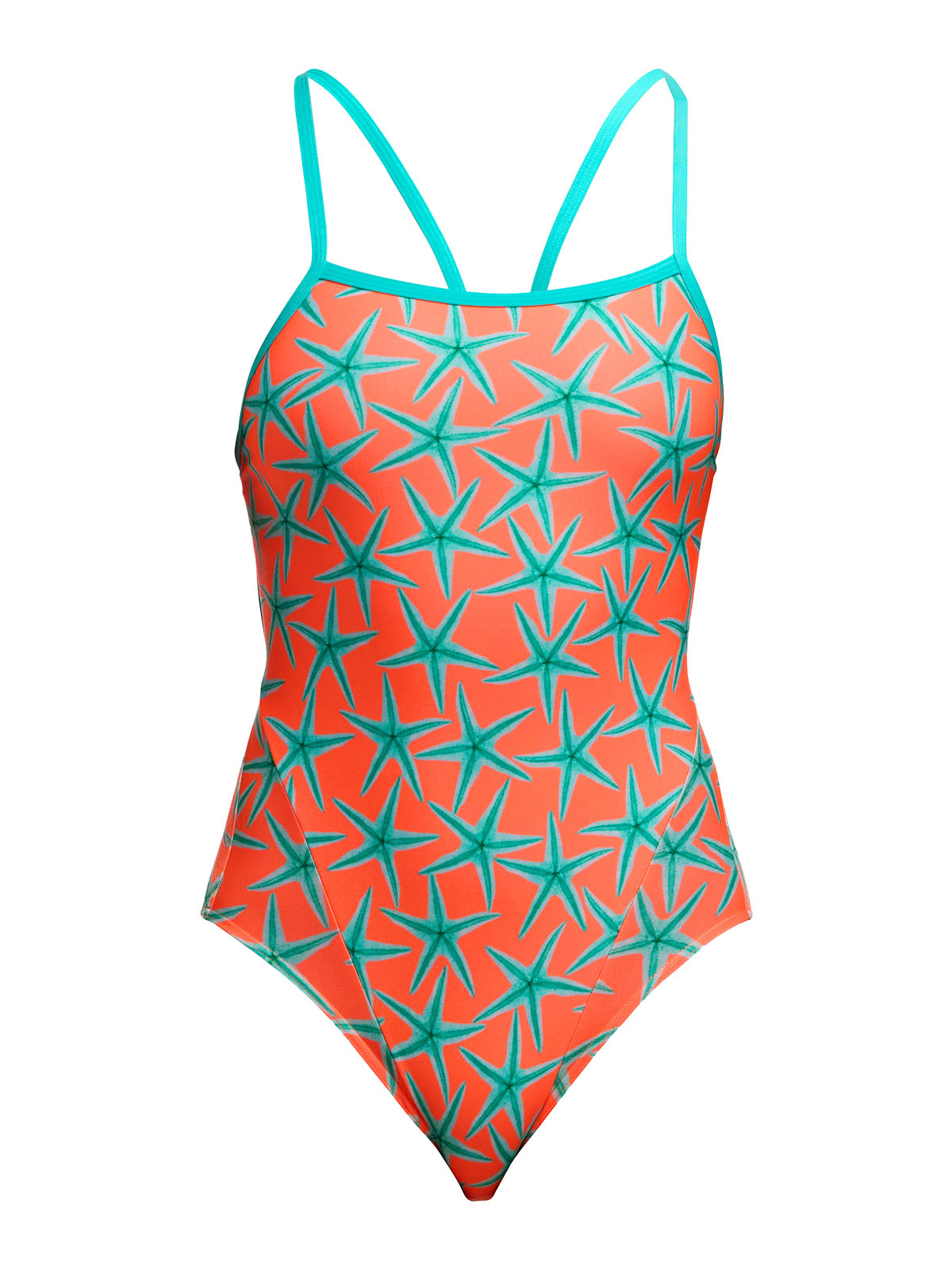 Funkita SS Stars Below Kadın Antrenman Mayosu – C-Infinity Klor Dayanımlı