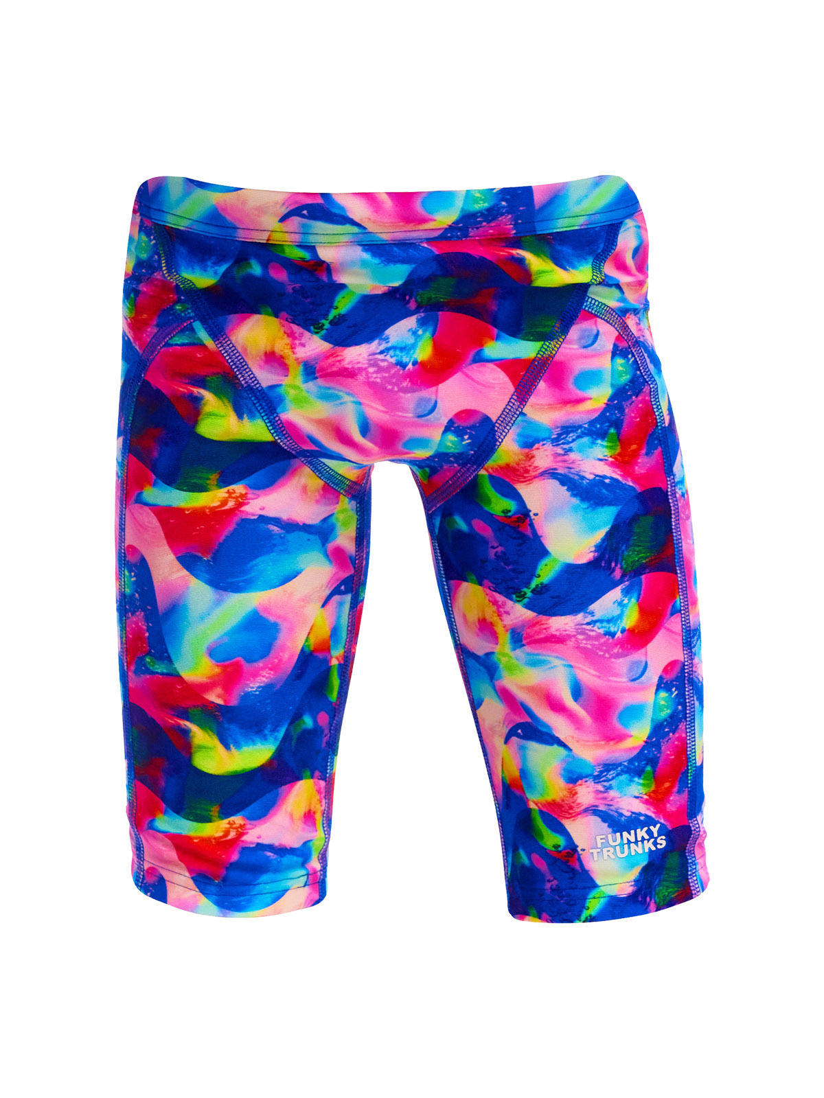 Funky Trunks Training Jammers Wet Wave – Erkek Çocuk Uzun Antrenman Jammer Mayosu