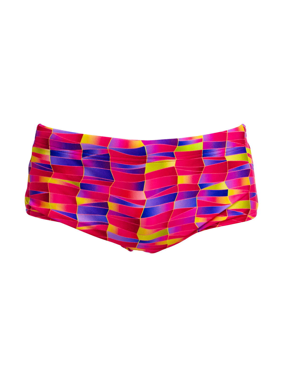 Funky Trunks Sidewinder Trunks Wriggle Walls – Erkek Çocuk Slim Antrenman Mayosu