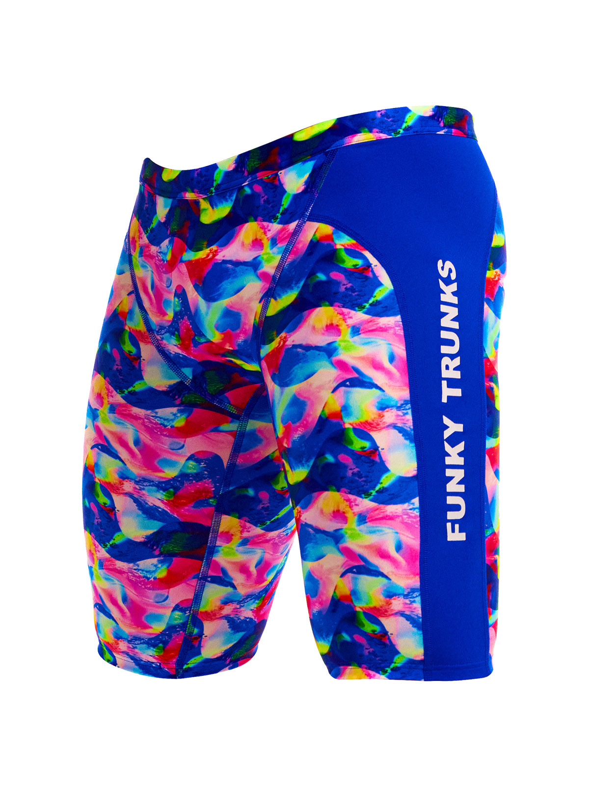 Funky Trunks Training Jammers Wet Wave – Erkek Diz Boyu Antrenman Mayosu