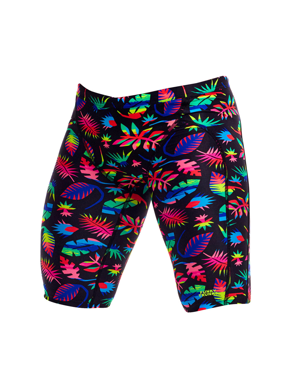 Funky Trunks Training Jammers Lost Leaf – Erkek Diz Boyu Antrenman Mayosu