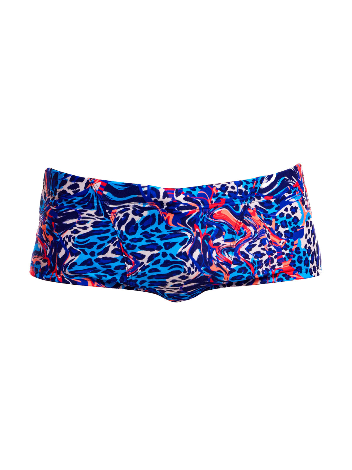Funky Trunks Classic Trunks Mad Cat - Klor Dirençli, Ekolojik Tasarım Erkek Antrenman Mayosu