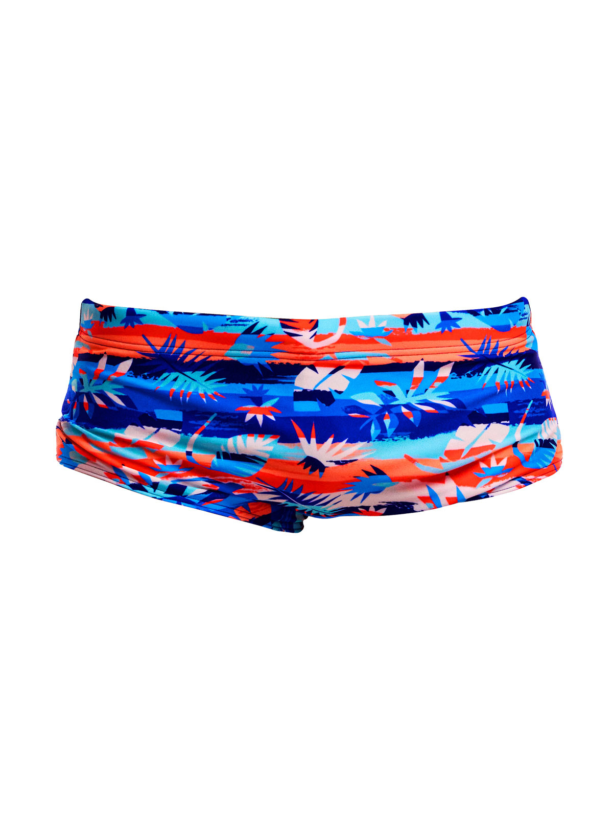 Funky Trunks Sidewinder Trunks Forever Fossil - Klor Dirençli, Ekolojik Tasarım Erkek Antrenman Mayosu