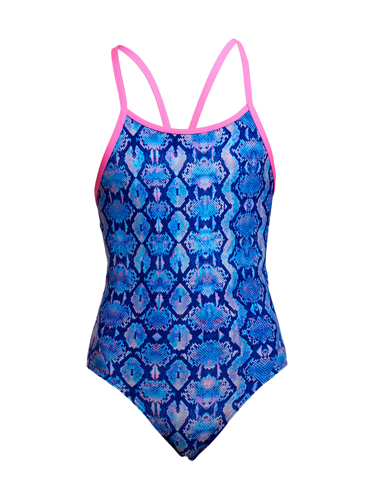 Funkita DB Blue Viper Kız Çocuk Yüzme Mayo - Konforlu ve Dayanıklı