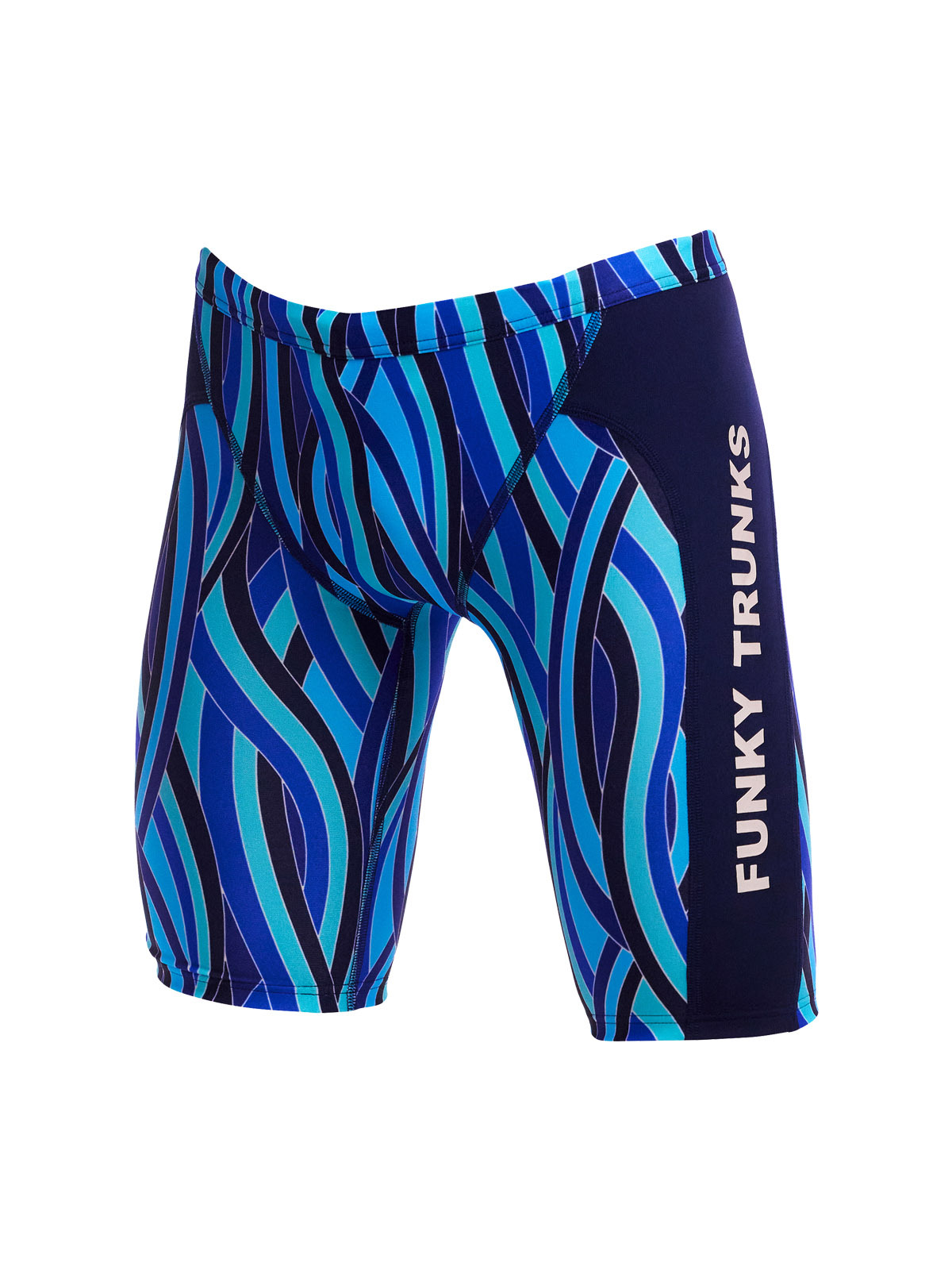 Funky Trunks JAM Snork City Erkek Çocuk Antrenman Mayo, Dizboyu Jammer