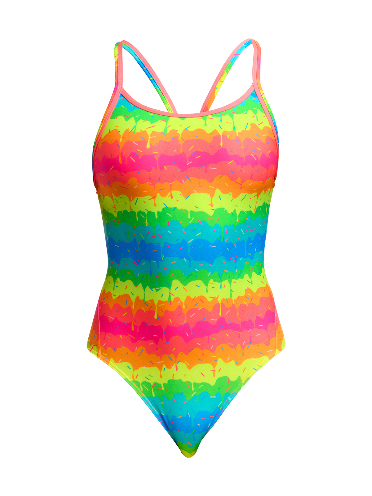 Funkita DB Melting Mayhem Kadın Yüzücü Mayosu-Klora Dayanıklı ve Rahat