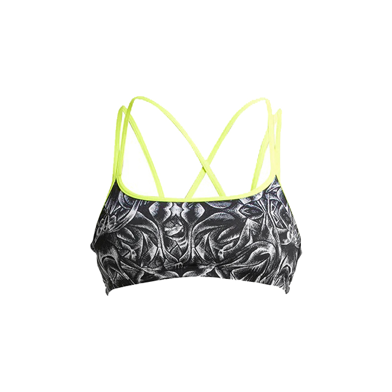 Funkita Criss Cross Kadın Tek Üst Bra / Sporcu Sütyeni