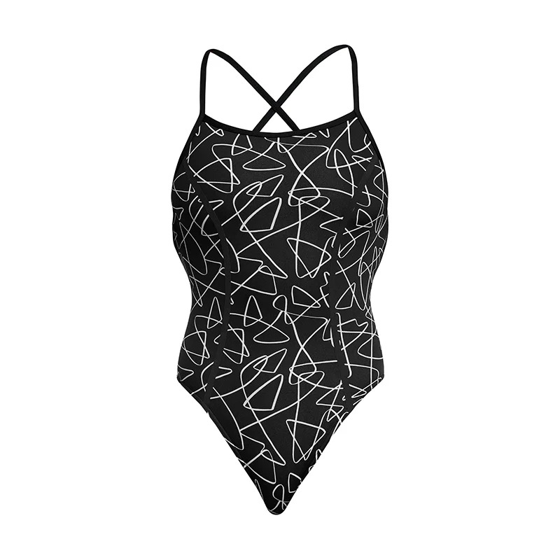 Funkita BG Texta Mess Kadın Antrenman Mayo