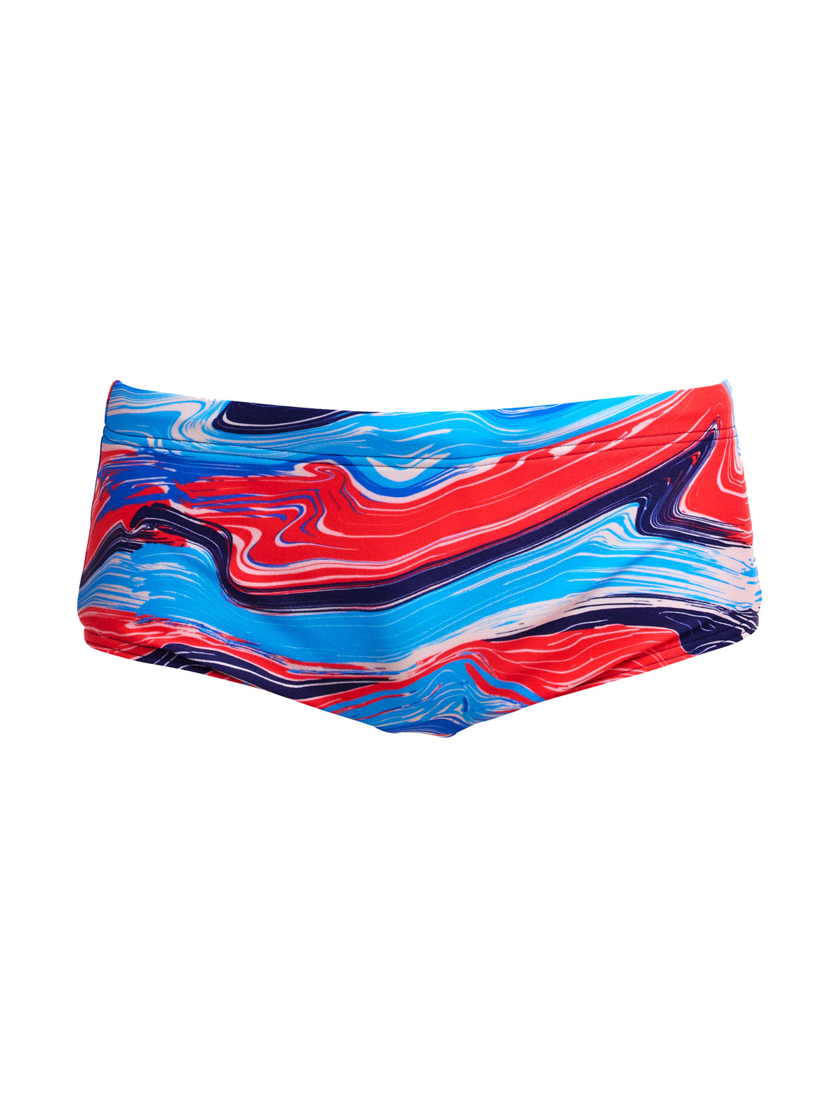 Funky Trunks Erkek Çocuk Sidewinder Yüzme Mayosu - Wave Craze (Erkek Çocuk Sidewinder Trunk)