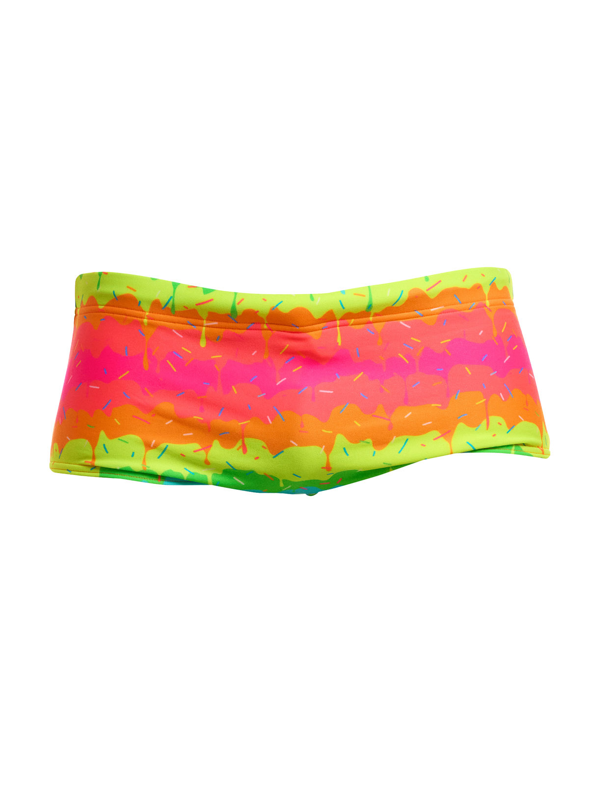 Funky Trunks Erkek Sidewinder Yüzme Mayosu - Melting Mayhem (Erkek Sidewinder Trunk)