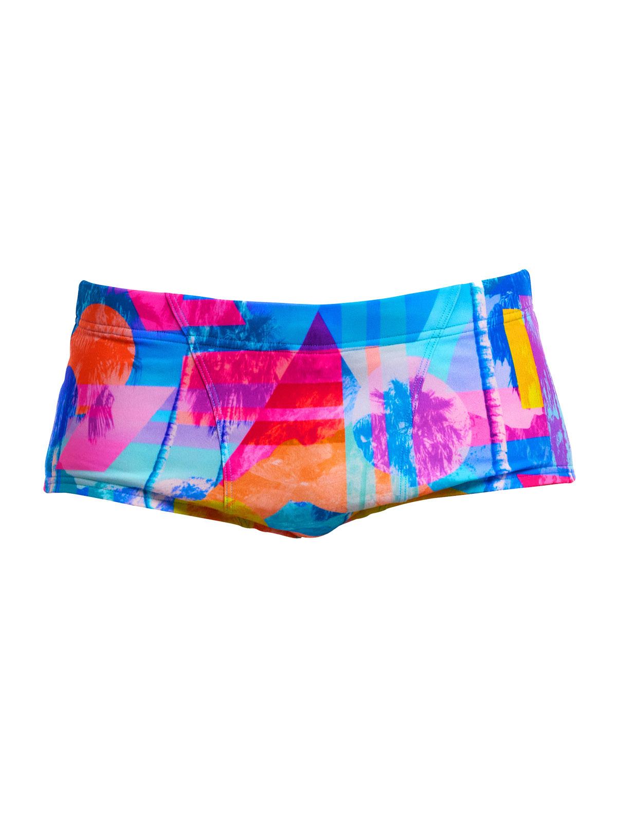 Funky Trunks Erkek Klasik Yüzme Mayosu - Pixel Paradise (Erkek Classic Trunk)