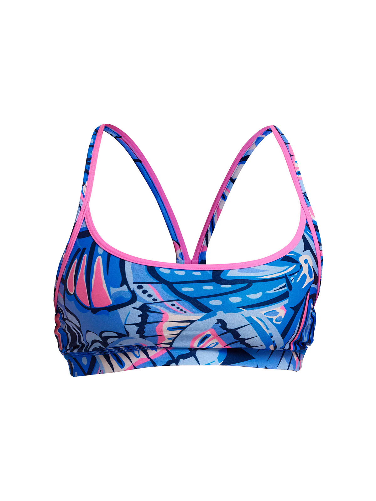Funkita Soaring Hi  Kadın Spor Yüzme Üstü – Racerback Sports Top | Tek Üst