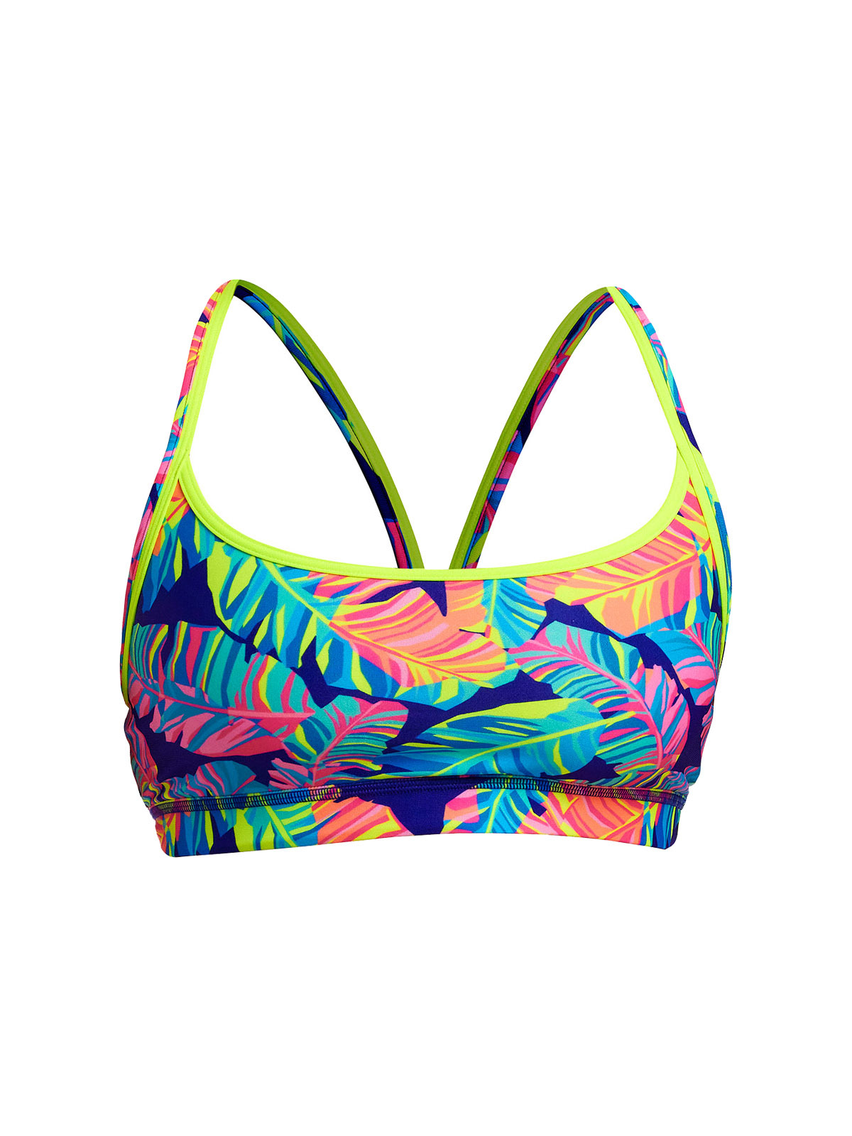 Funkita Leaving Today Kadın Spor Yüzme Üstü – Racerback Sports Top | Tek Üst