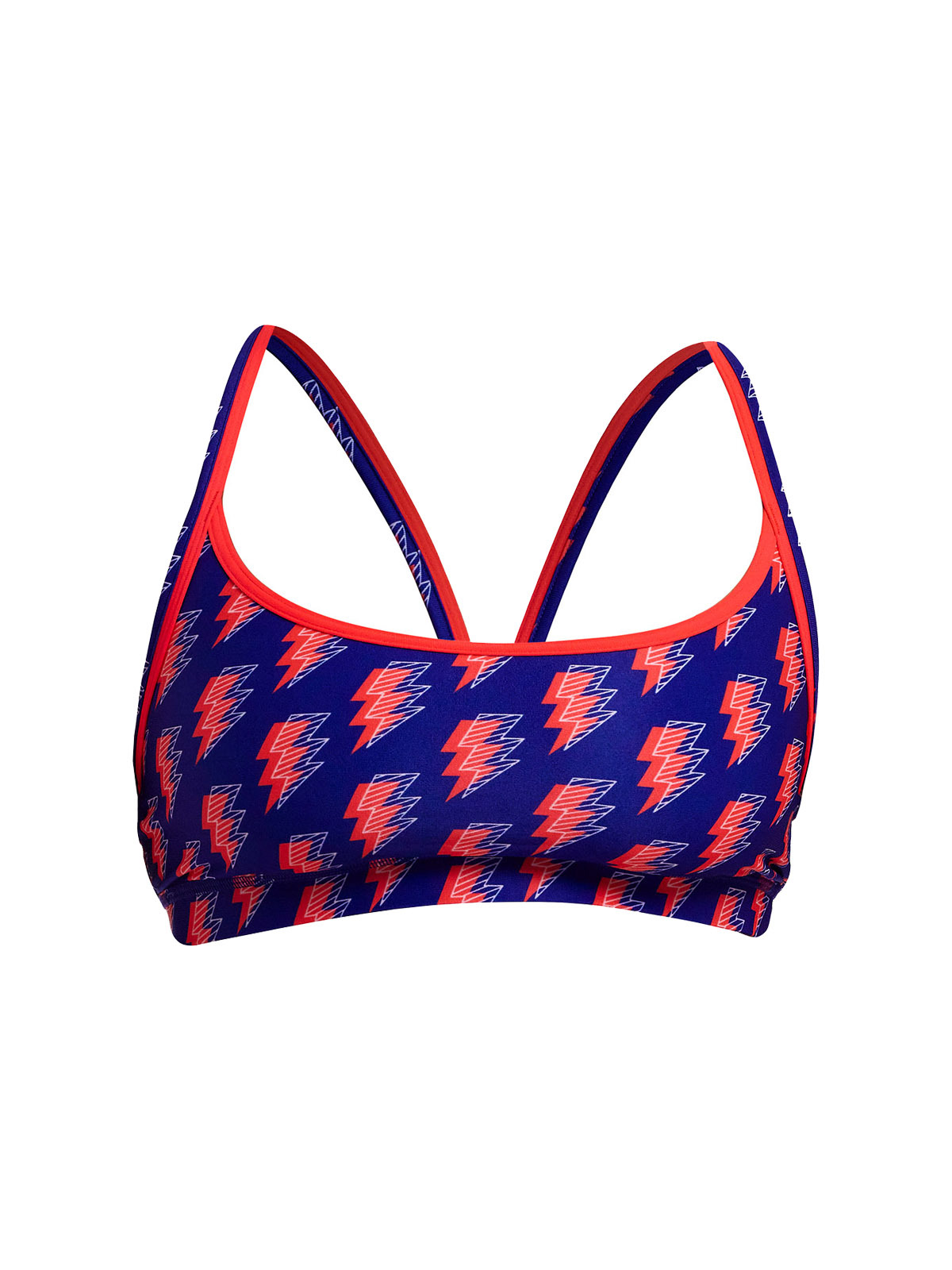 Funkita Flash Kadın Spor Yüzme Üstü – Racerback Sports Top | Tek Üst
