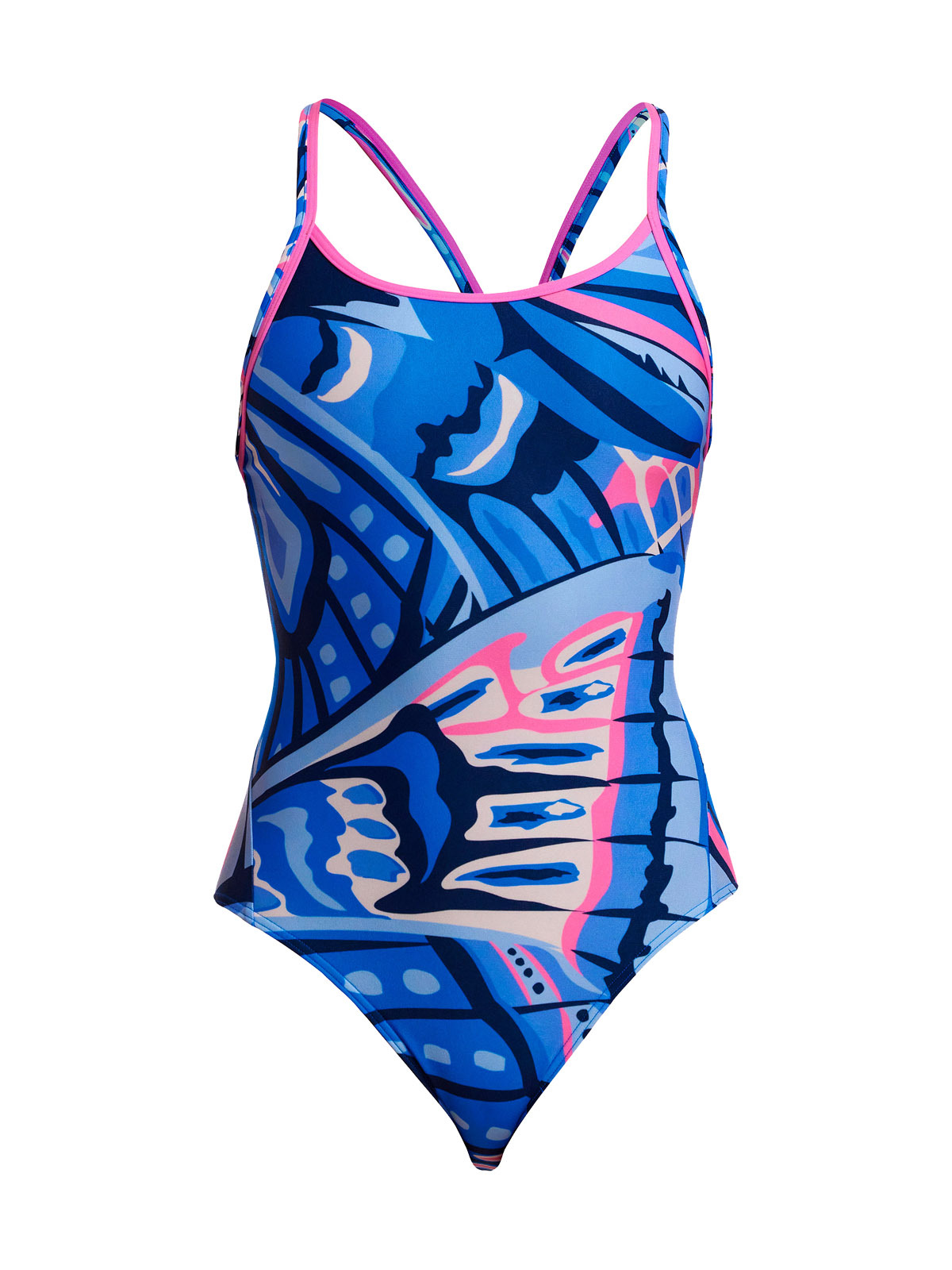 Funkita DB Soaring Hi Kadın Yüzücü Mayosu-Klora Dayanıklı ve Rahat