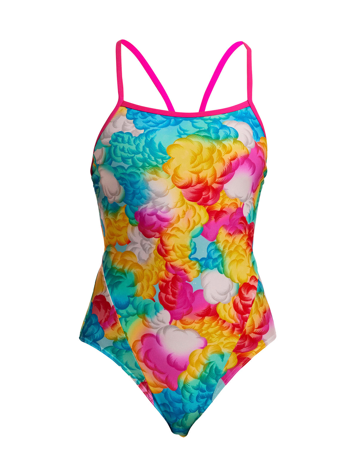 Funkita SS Cloudy Colours Kadın Tek Askılı Yüzücü Mayosu