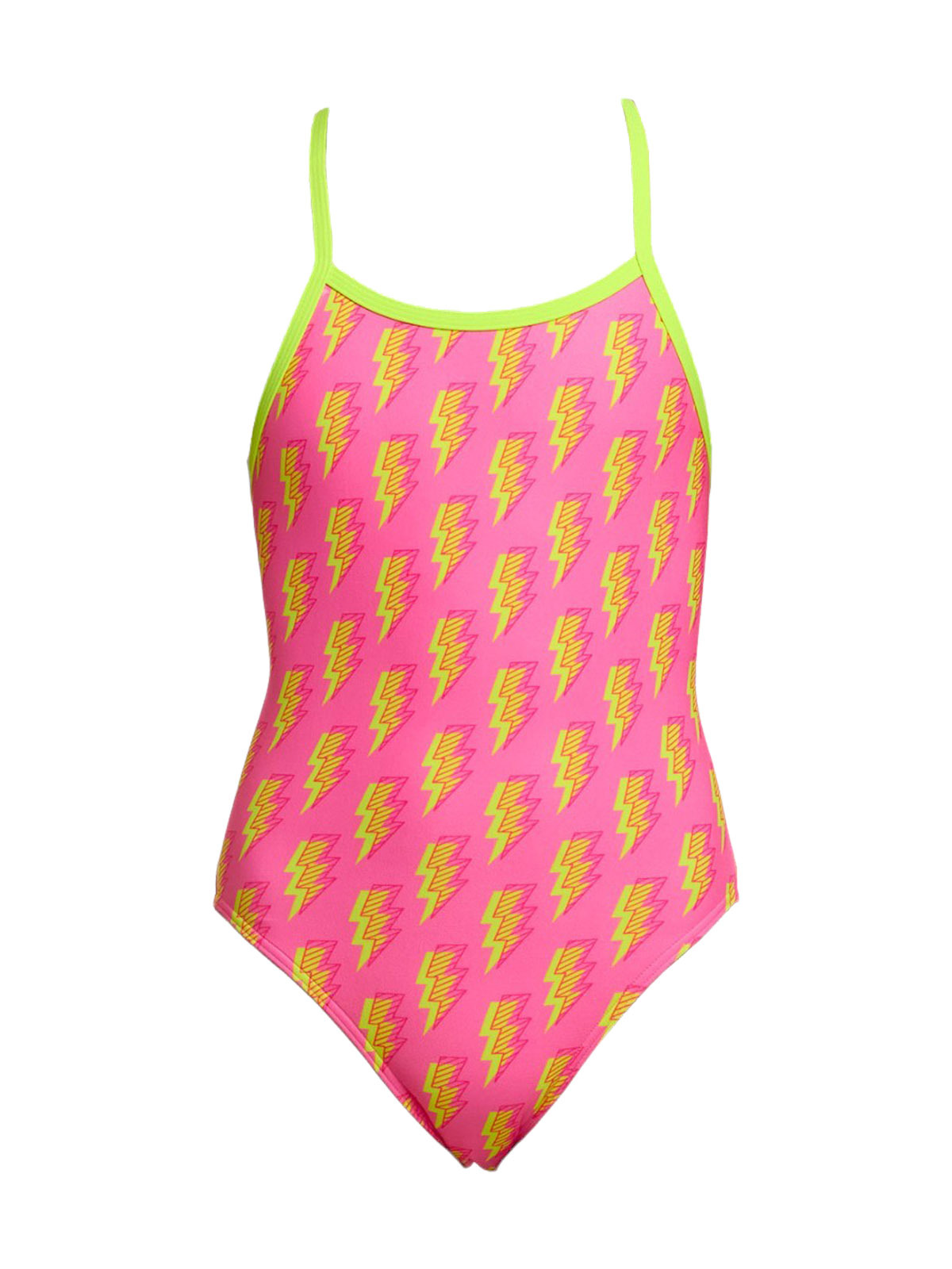 Funkita SS Stunner Kız Çocuk İnce Askılı Yüzücü Mayosu | Renkli ve Konforlu Tasarım