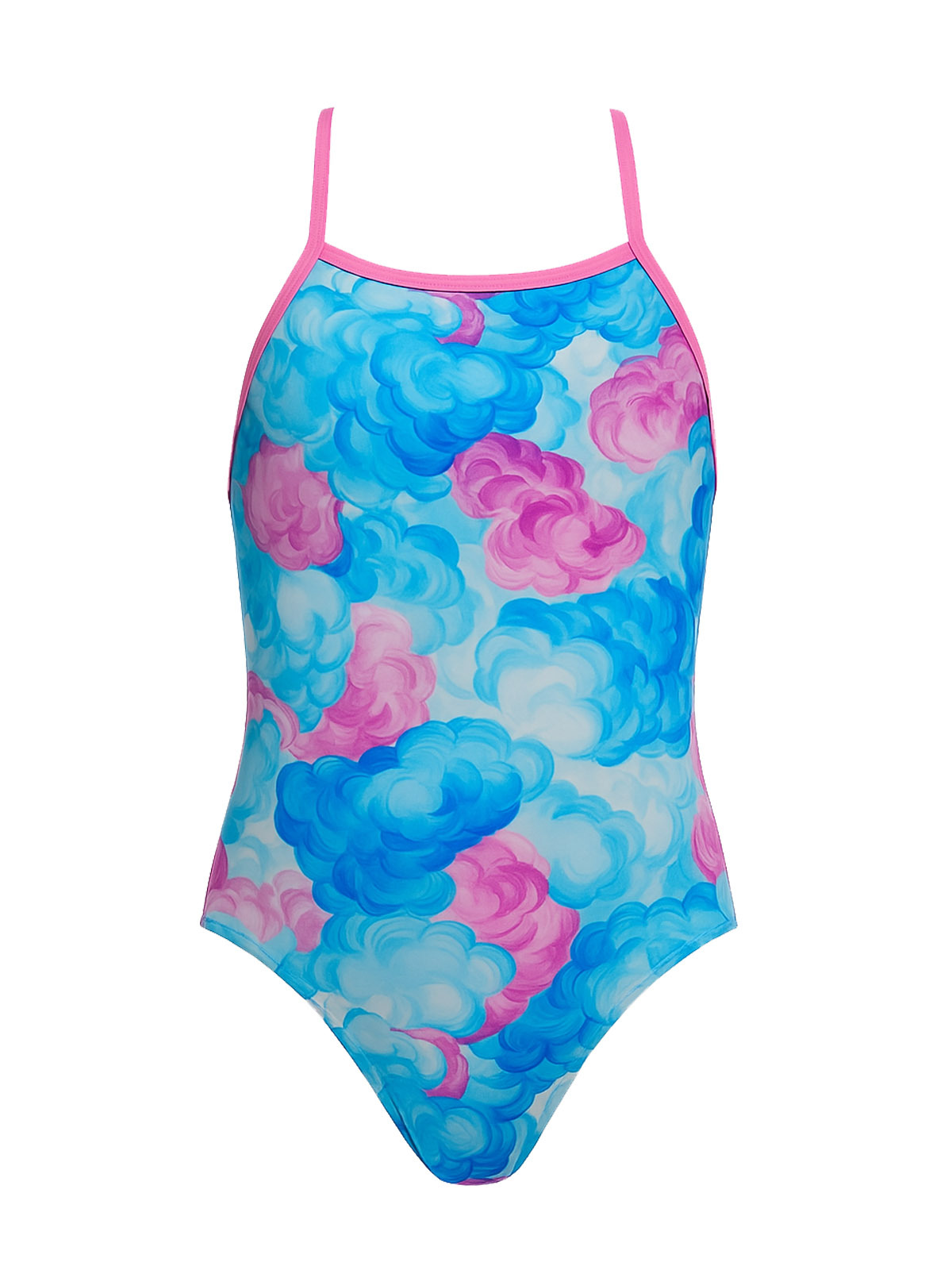 Funkita TMT Cloud Street Bağlamalı Kız Çocuk Antrenman Mayosu