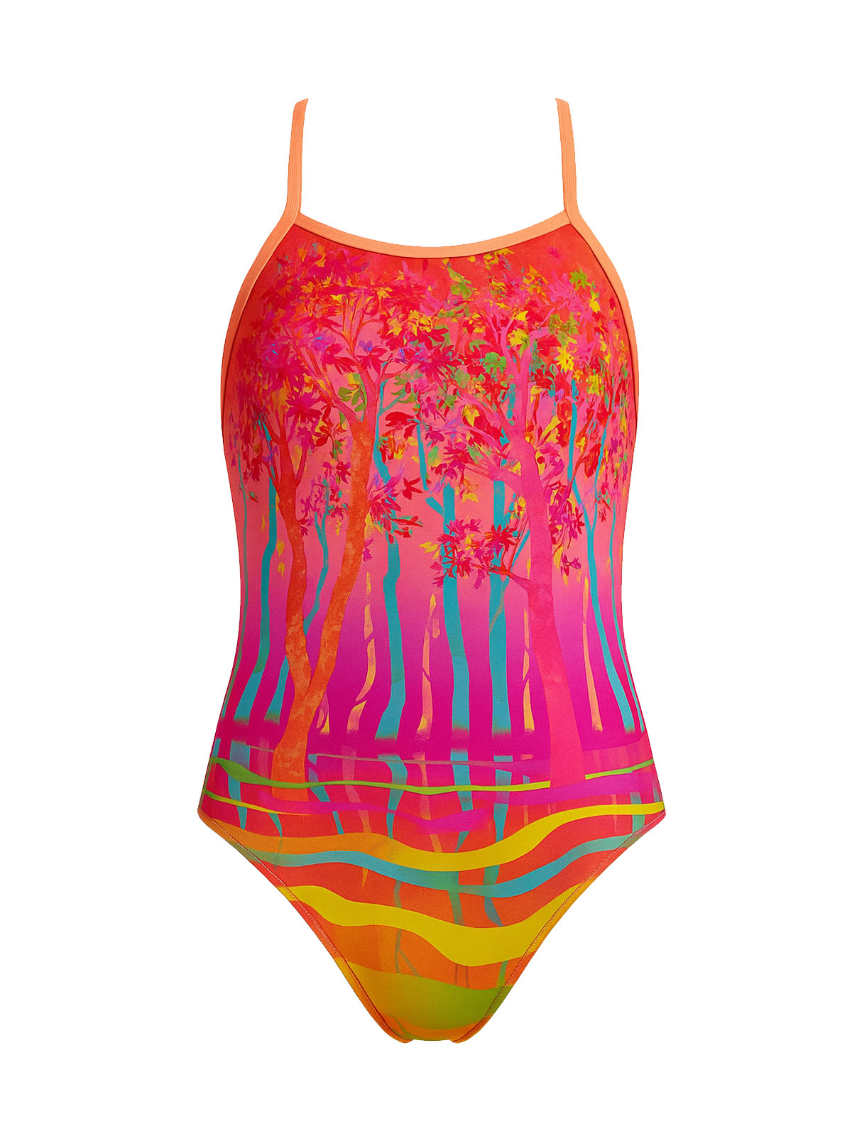 Funkita TMT Lost Lake Bağlamalı Kız Çocuk Antrenman Mayosu