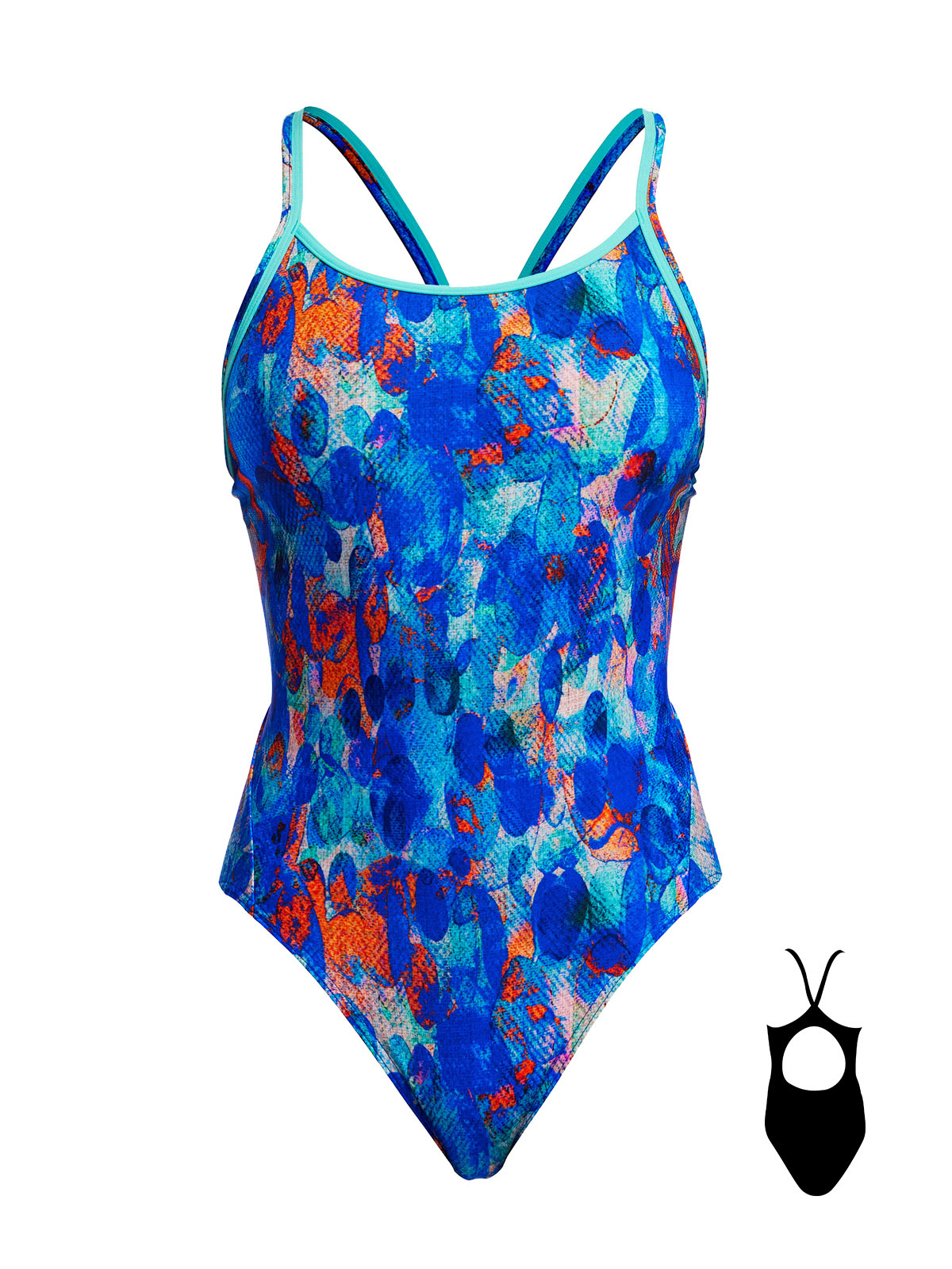 Funkita DB Paint Press Kadın Yüzme Mayosu