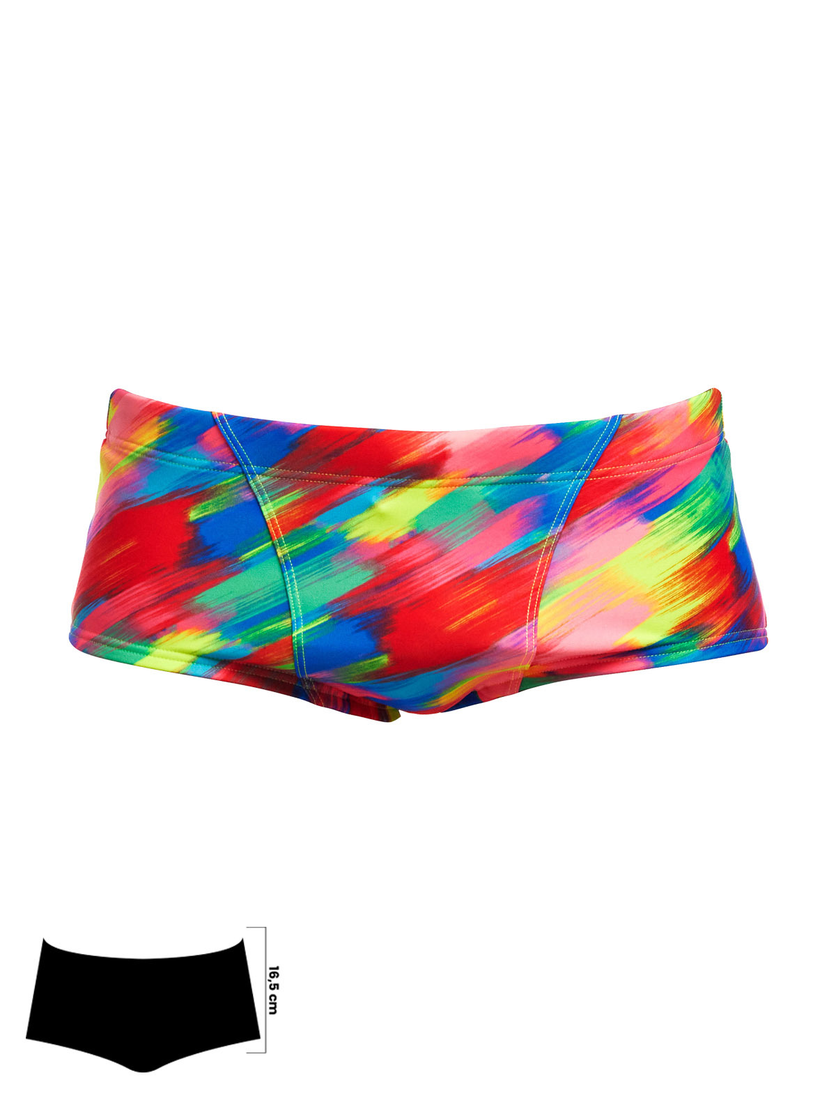 Funky Trunks Stroked Erkek Antrenman Mayo, 16,5cm Trunks