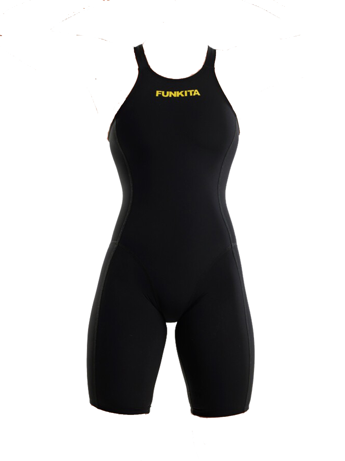 Funkita Apex Viper Black Mint Kadın Yarış Mayosu-Yarı Karbon