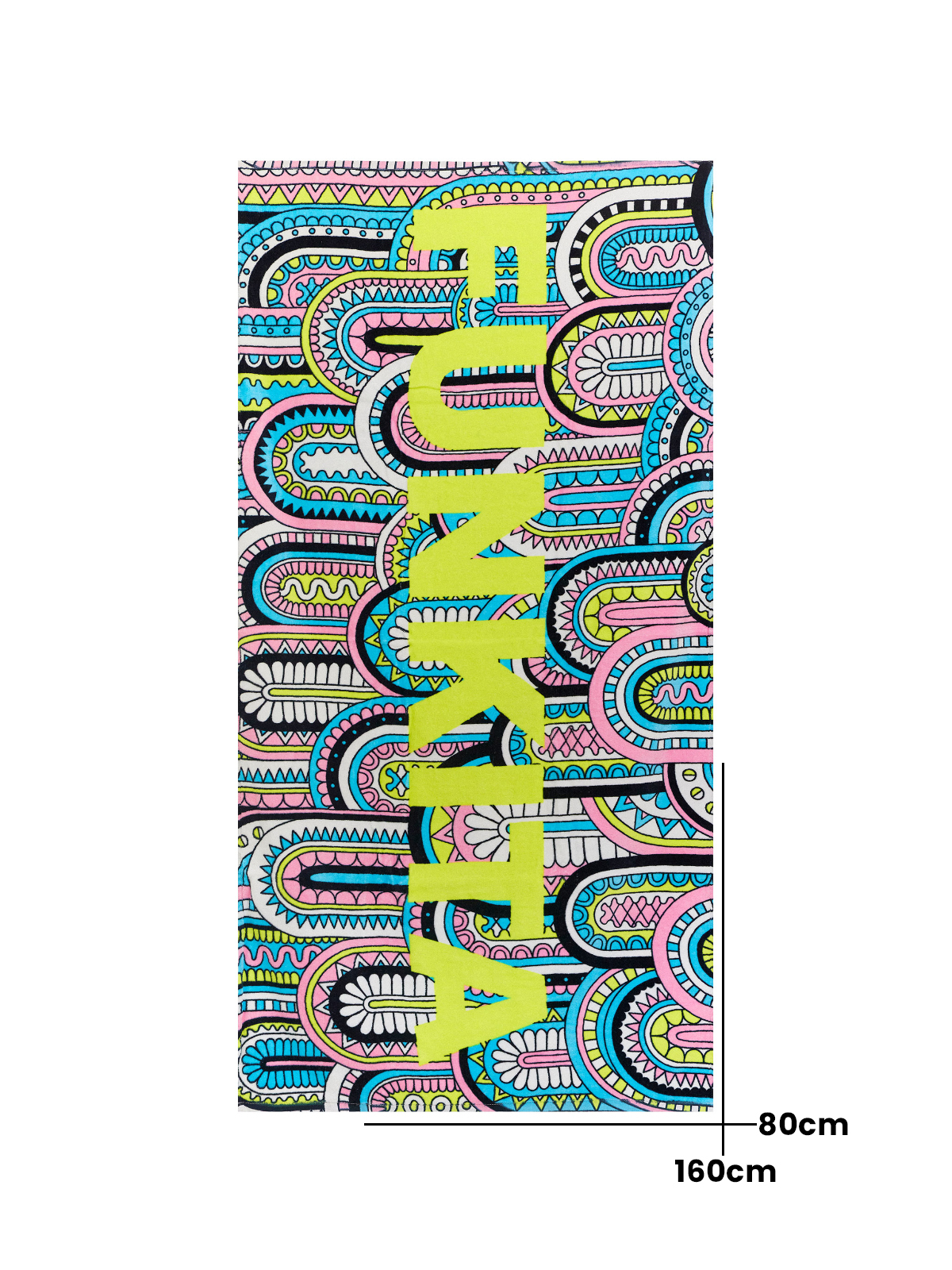 Funkita Spring Flight Havlu, Antrenman & Spor Havlusu (160x80)