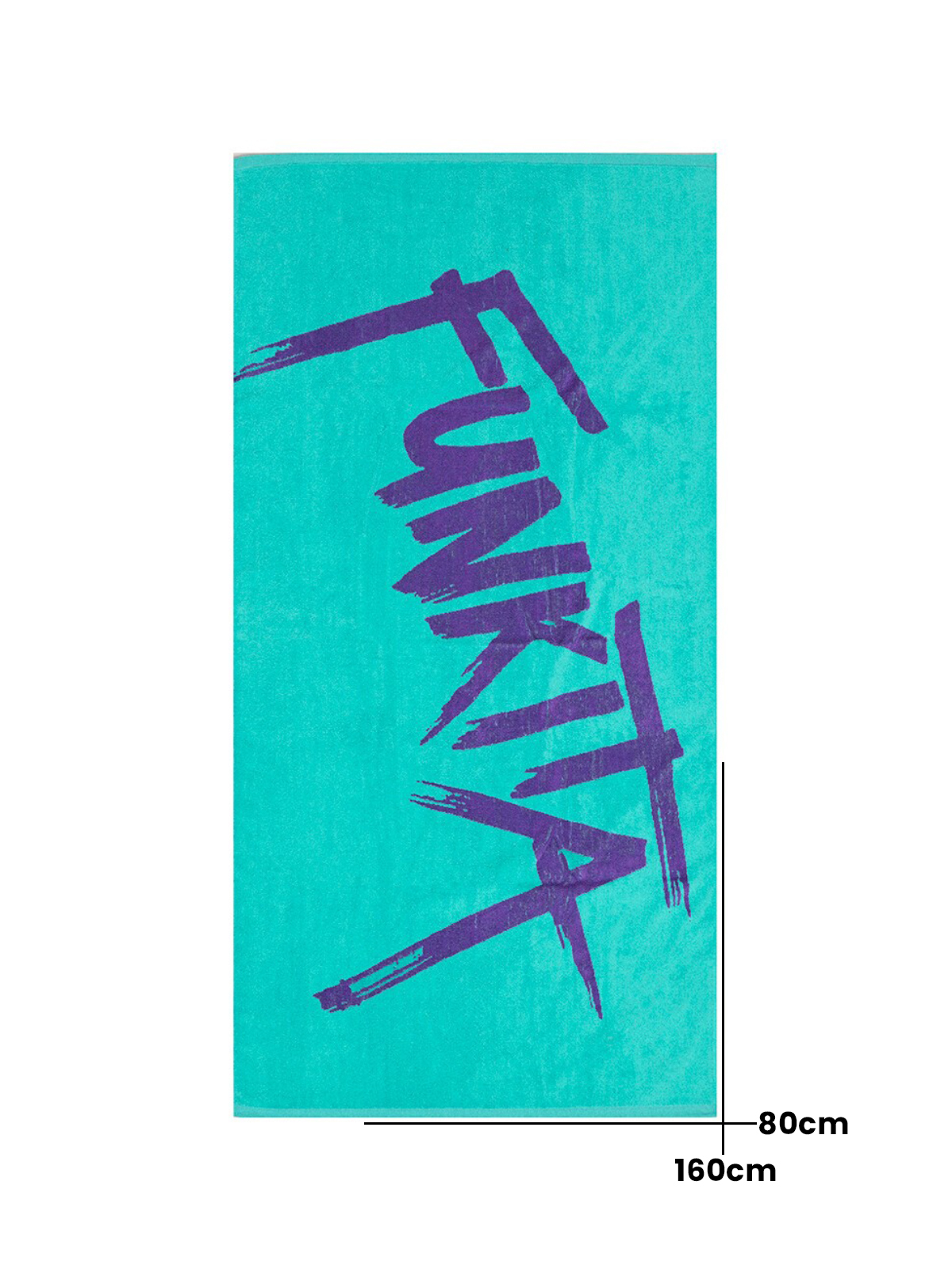 Funkita Tagged Mint Havlu, Antrenman & Spor Havlusu (160x80)
