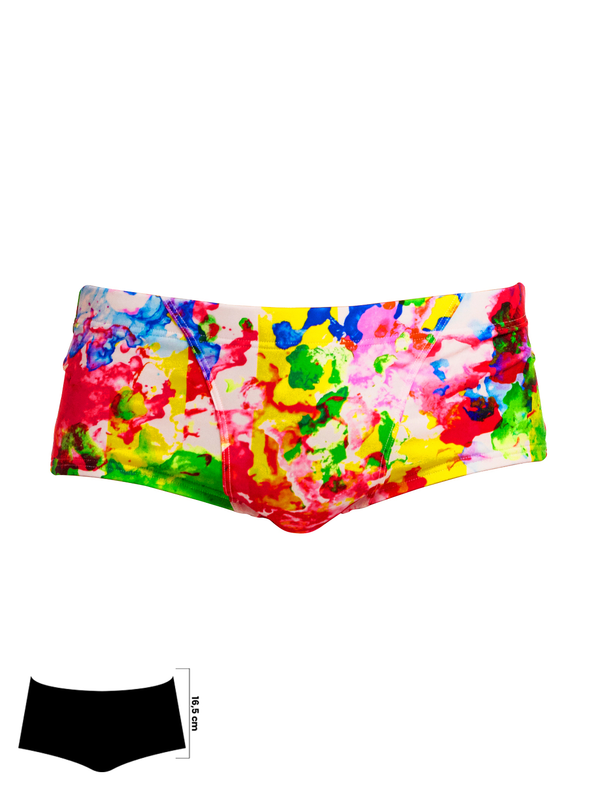Funky Trunks Ink Jet (Classic) Erkek Antrenman Mayo, 16,5cm Classic