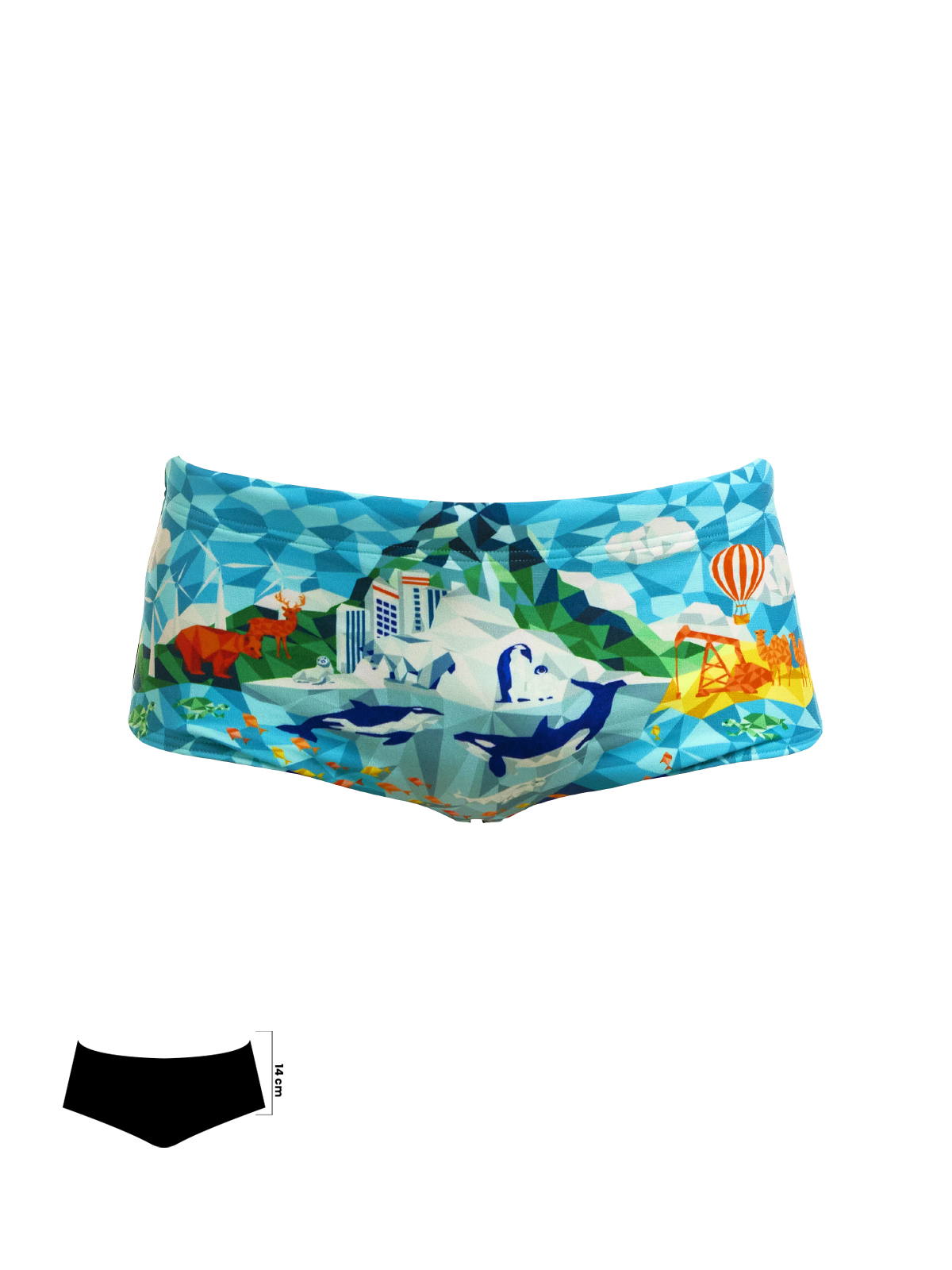Funky Trunks Wildermess Erkek Çocuk Antrenman Mayo
