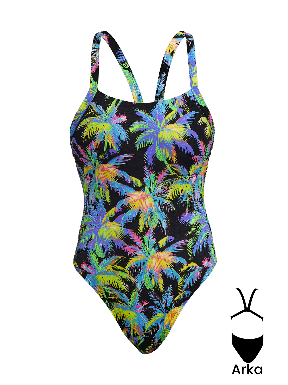 Funkita BF Paradise Please Kadın Antrenman Mayo, Kalın Askılı