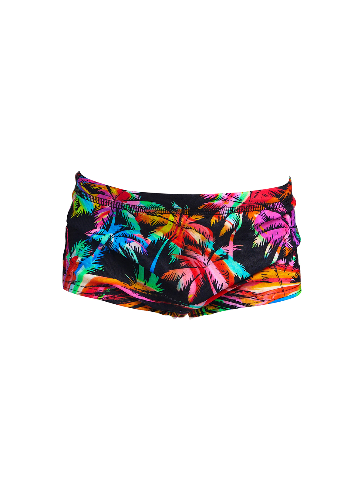 Funky Trunks Sunset City Erkek Çocuk Antrenman Mayo, 10cm Trunks