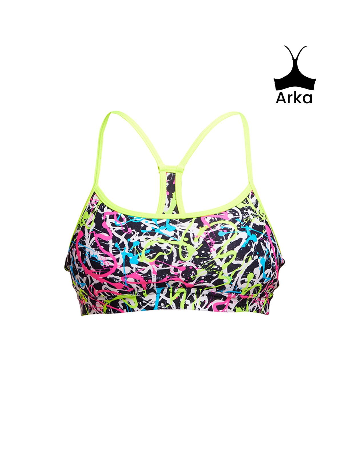 Funkita Messed Up Kadın Tek Üst Bra / Sporcu Sütyeni