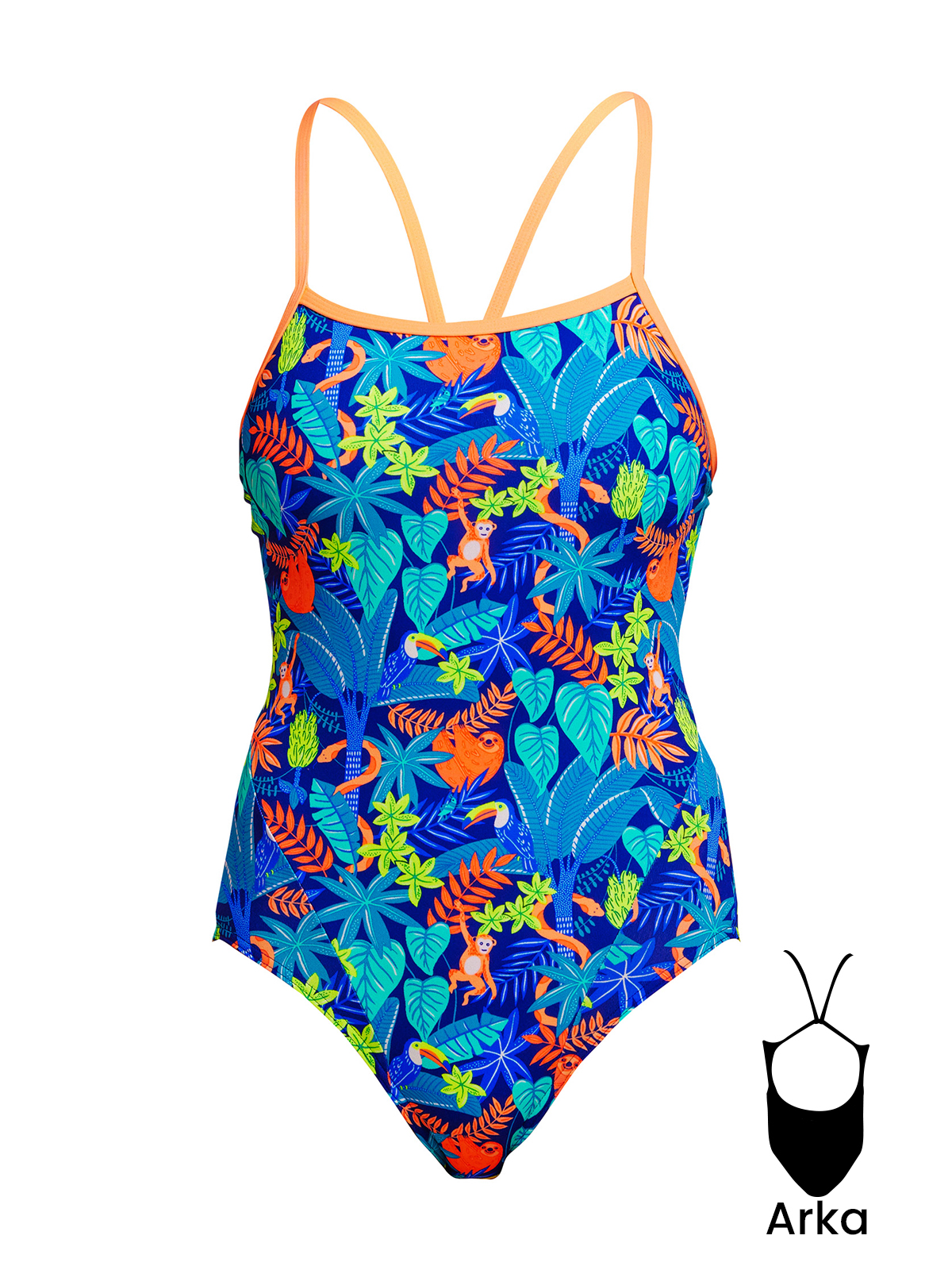 Funkita SS Slothed Kadın Antrenman Mayo