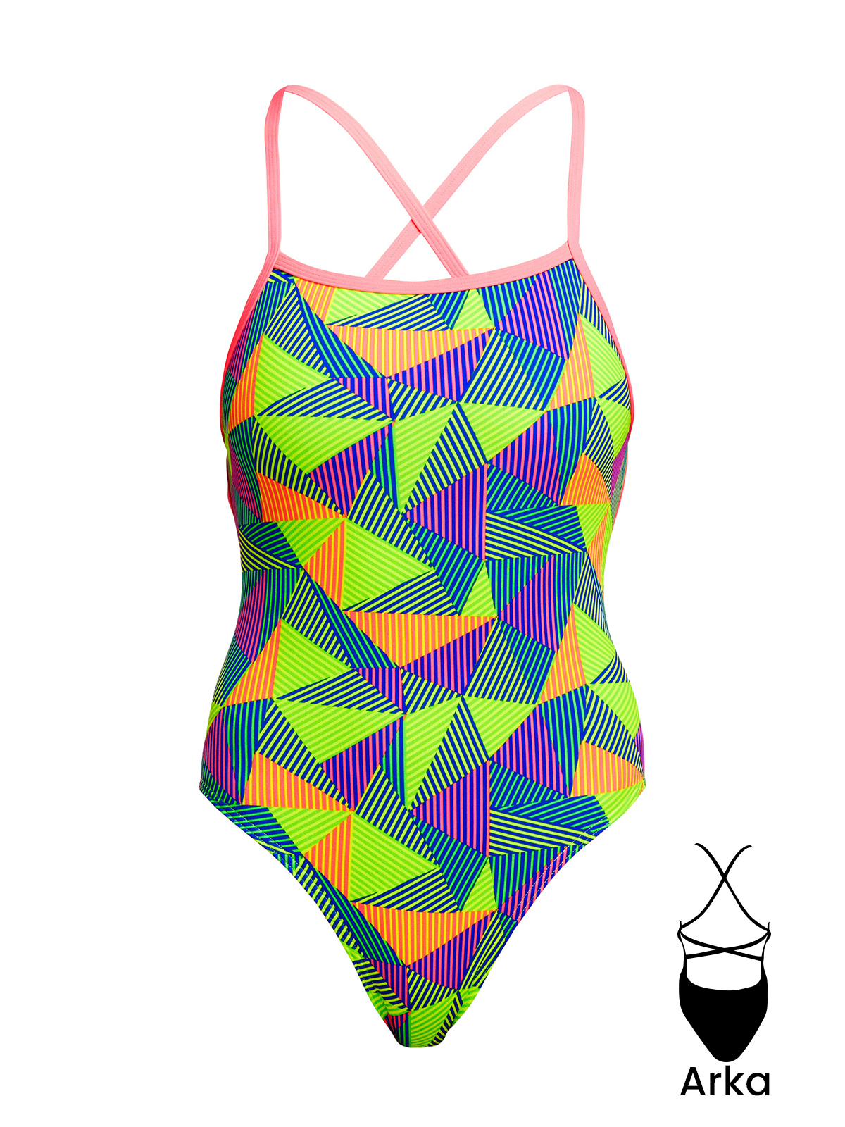Funkita STP Cross Bars Kadın Antrenman Mayo