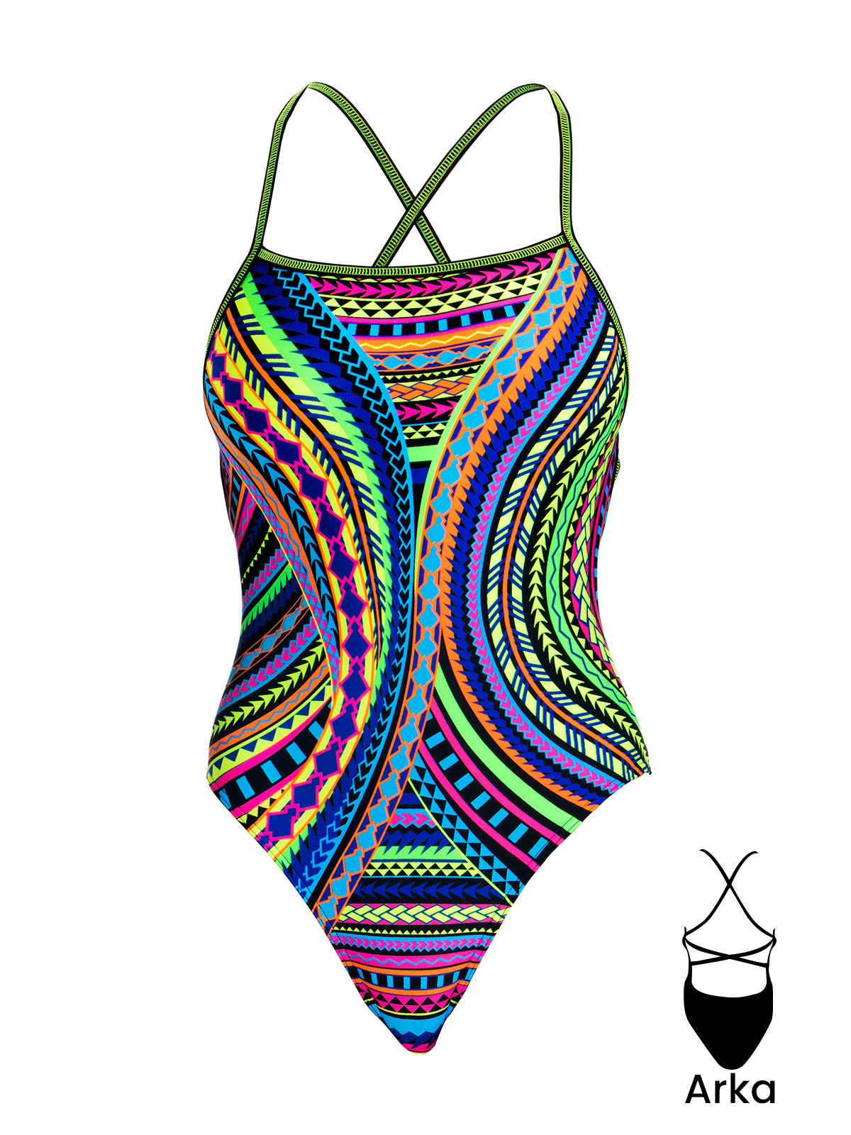 Funkita STP Tribal Revival Kadın Antrenman Mayo