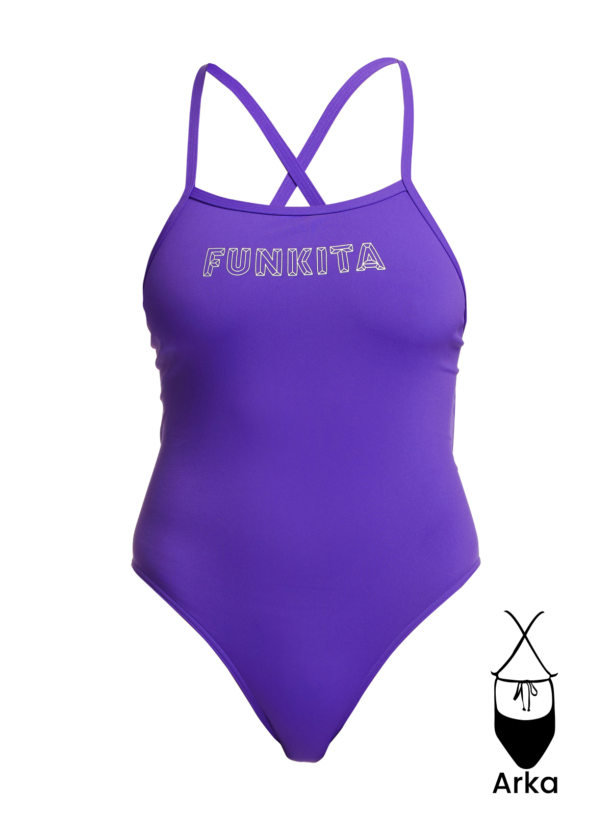Funkita TMT Crush Kadın Antrenman Mayo, Sırt Bağlamalı