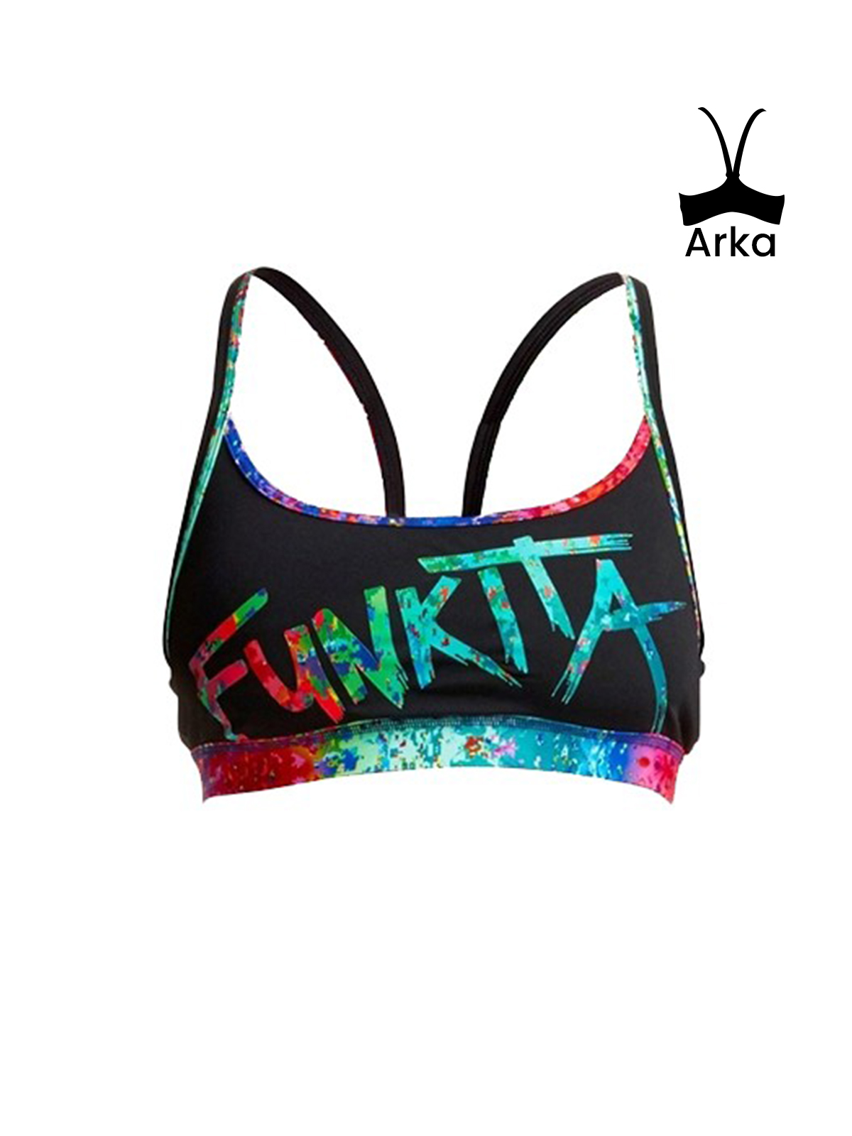 Funkita Kadın Spray Tagged Sports Tek Üst