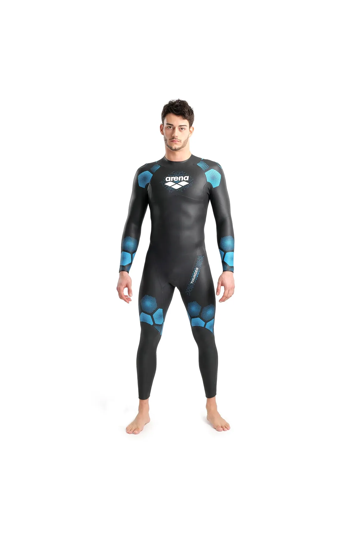 Thunder Wetsuit Erkek Siyah Yüzücü Yarış Mayosu 005631510