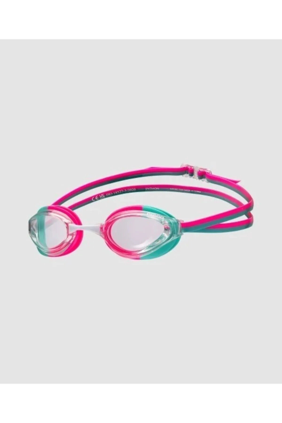 PYTHON/CLEAR-SHOCKING PINK-WATER yüzme gözlüğü