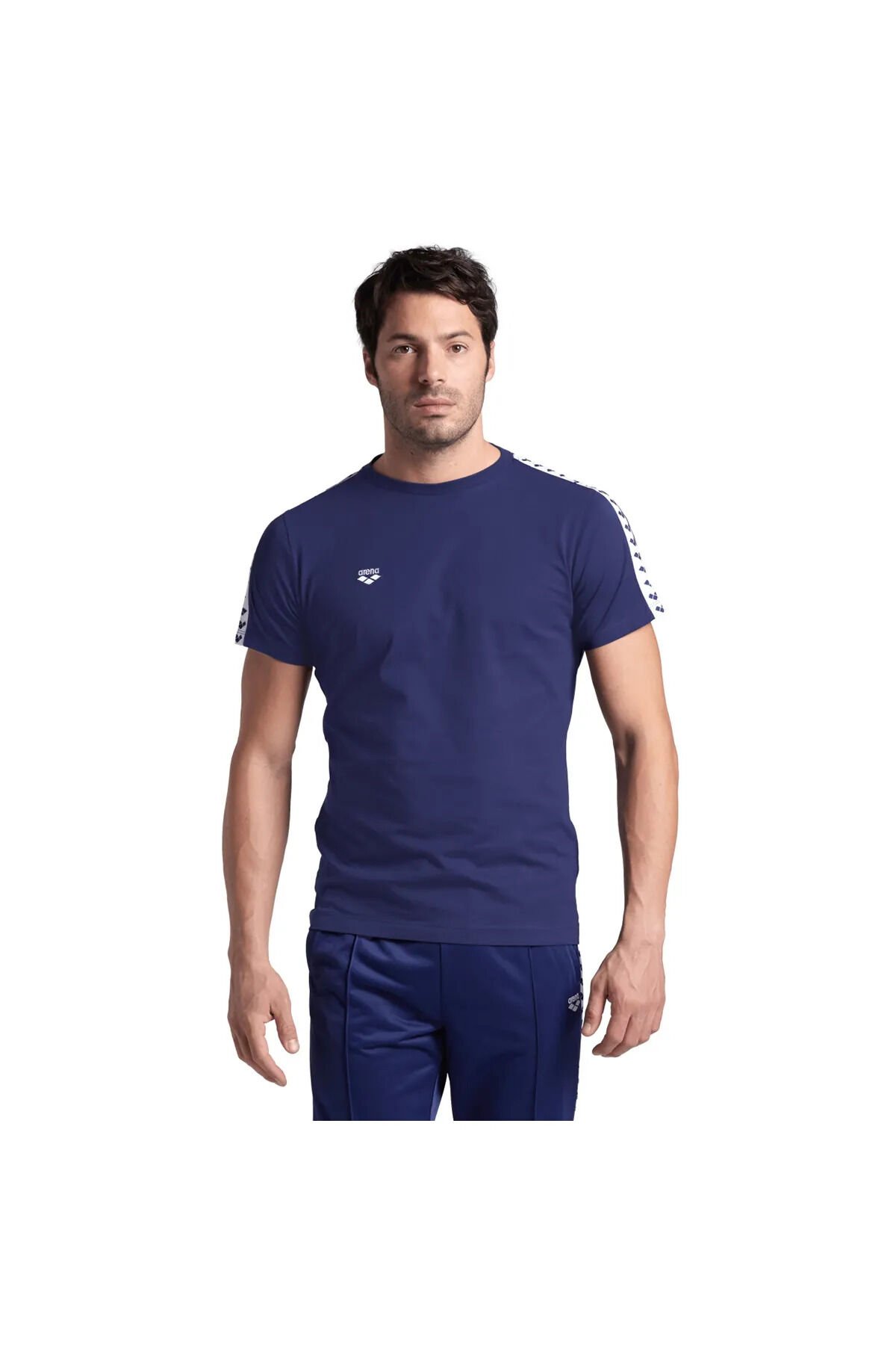 Team Erkek Mavi Günlük Stil T-Shirt %100 COTTON