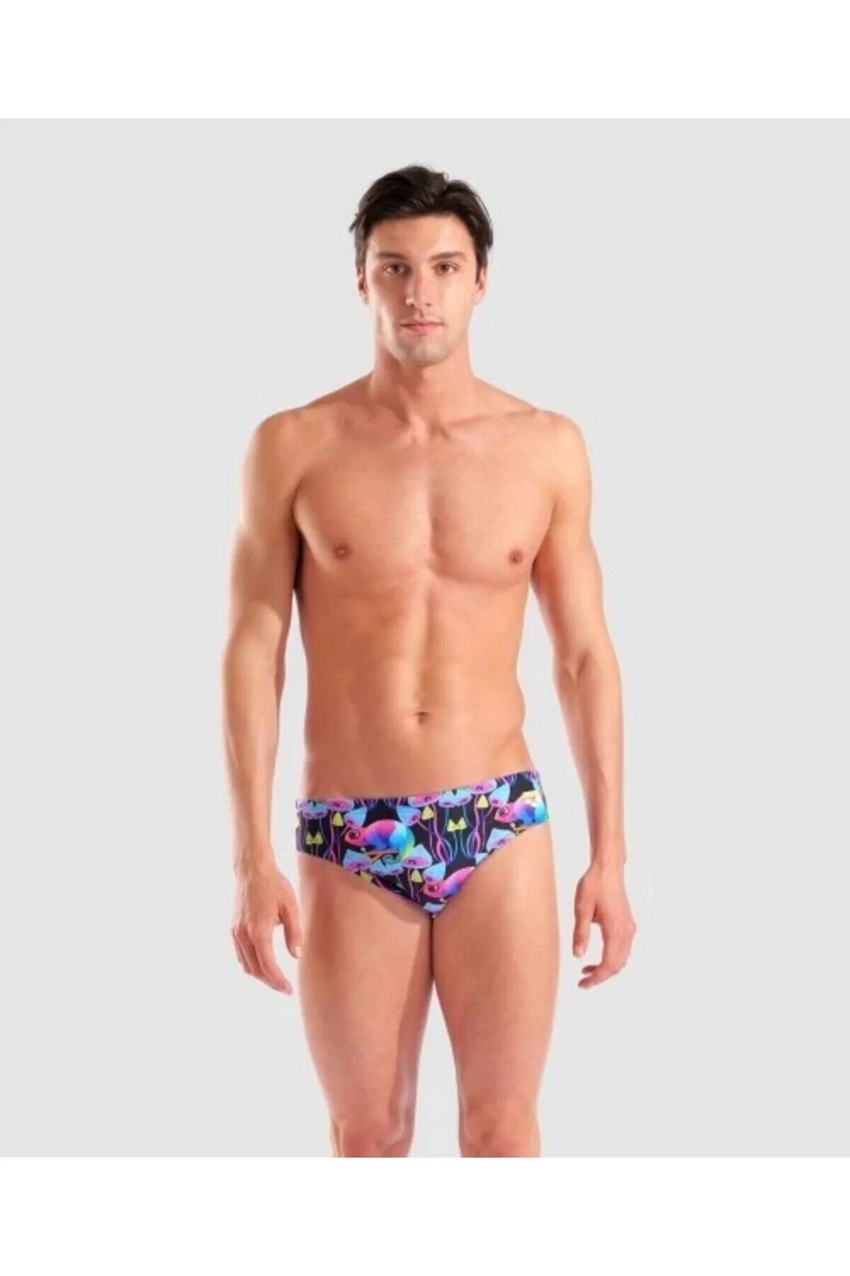 MEN'S MULTI CHAMELEONS SWIM BRIEFS 3468337634478
