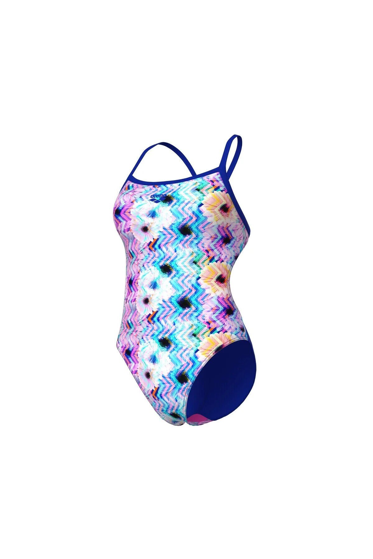 W BLURRED SWIMSUIT CHALLENGE BACK WHITE MULT