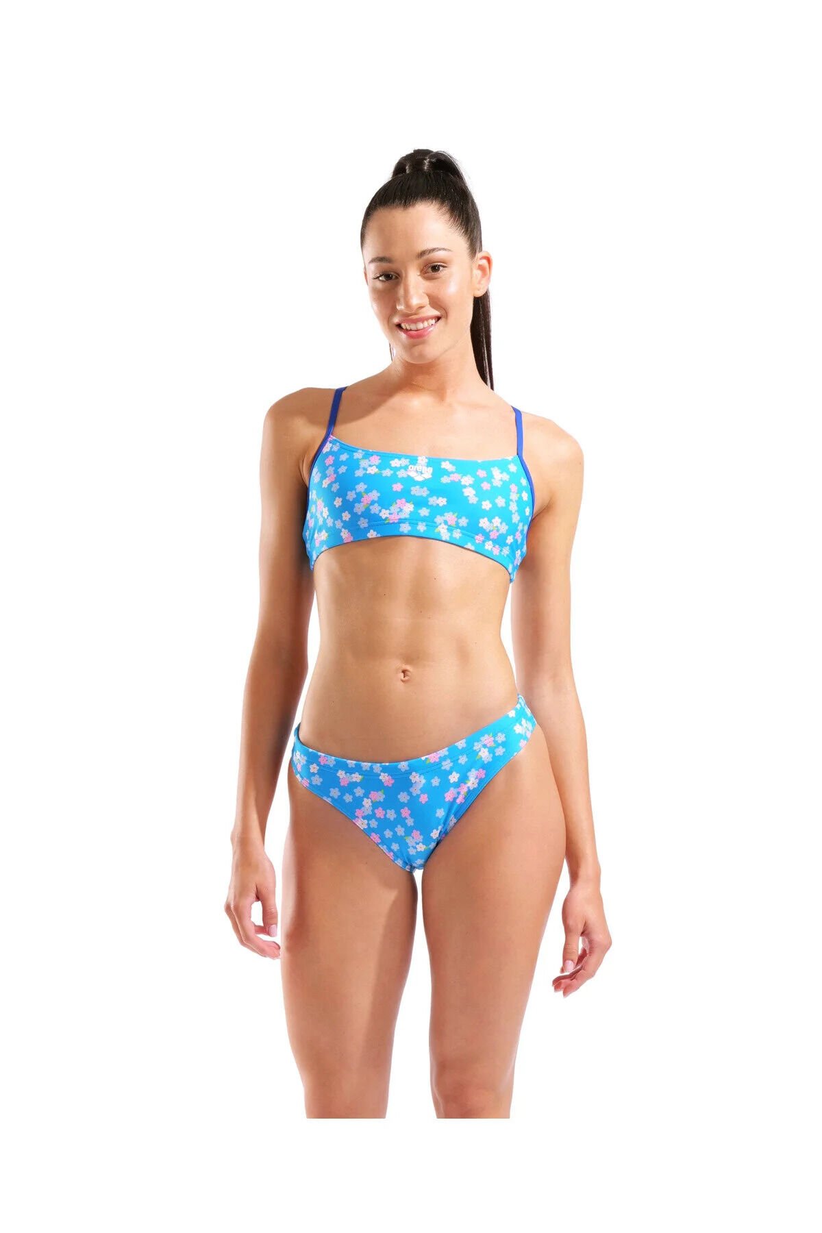 Flowers Bikini Bandeau Kadın Bikini